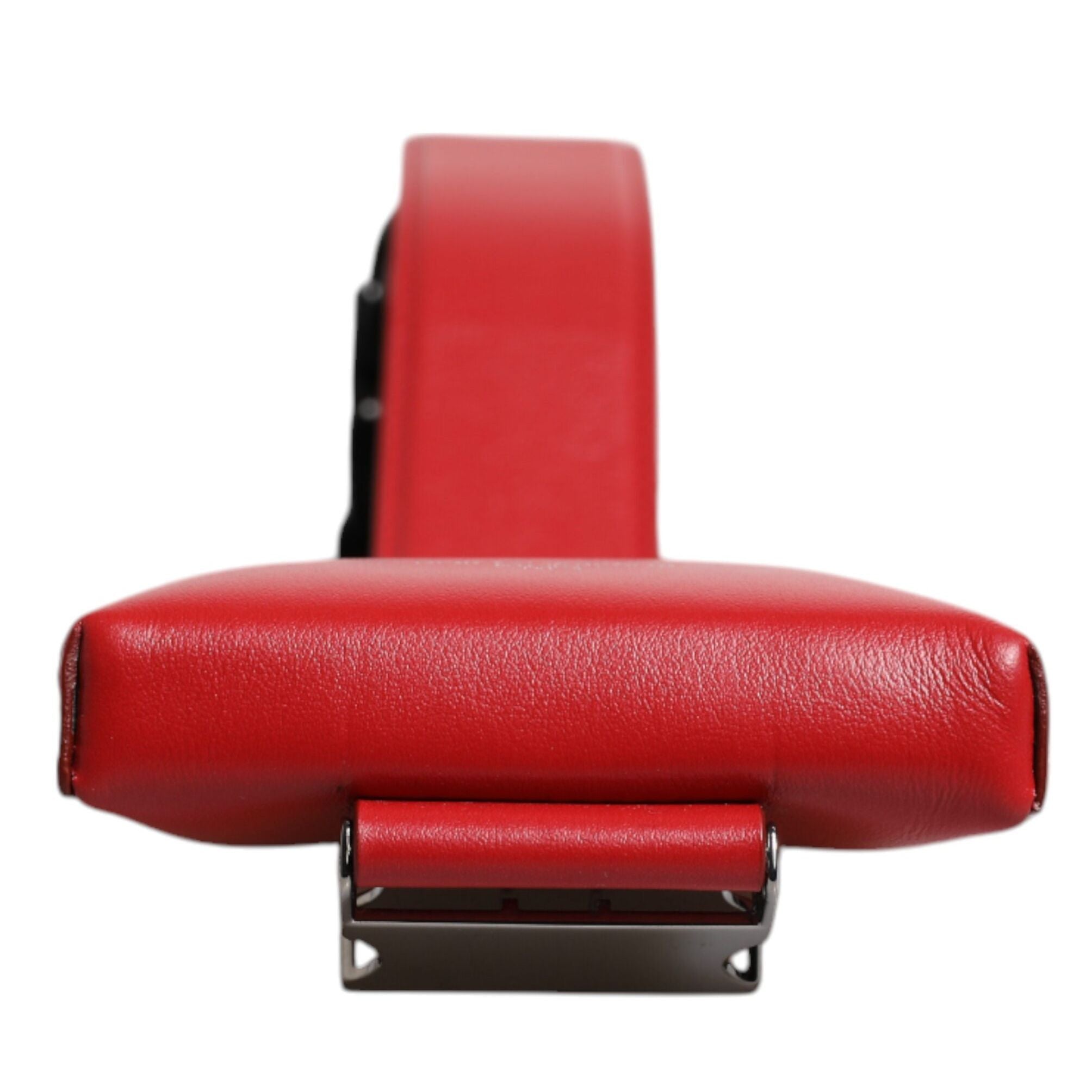 Dolce & Gabbana Red Leather Logo Zip Around Card Holder Wide Strap Wallet (Copy)