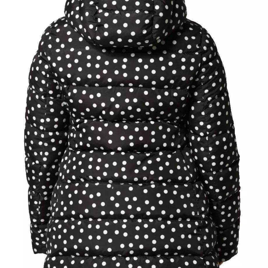 Dolce & Gabbana Black Polyester Hooded Reversible Jacket