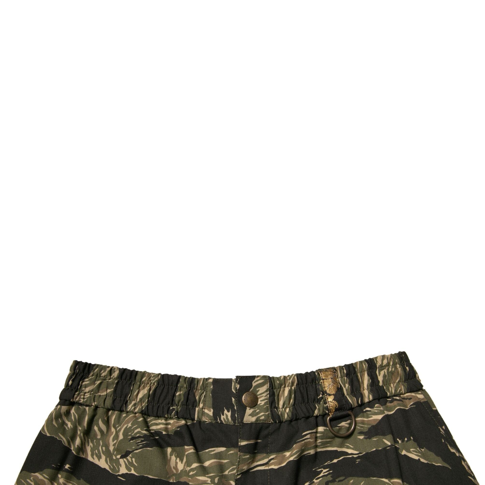 Dolce & Gabbana Black Gold Patterned Cotton Bermuda Shorts