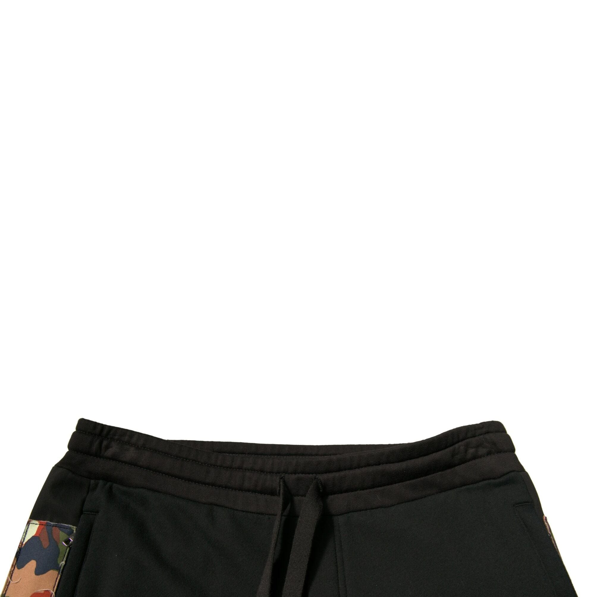 Dolce & Gabbana Black Cotton Jogger Cargo Sweatpants Pants