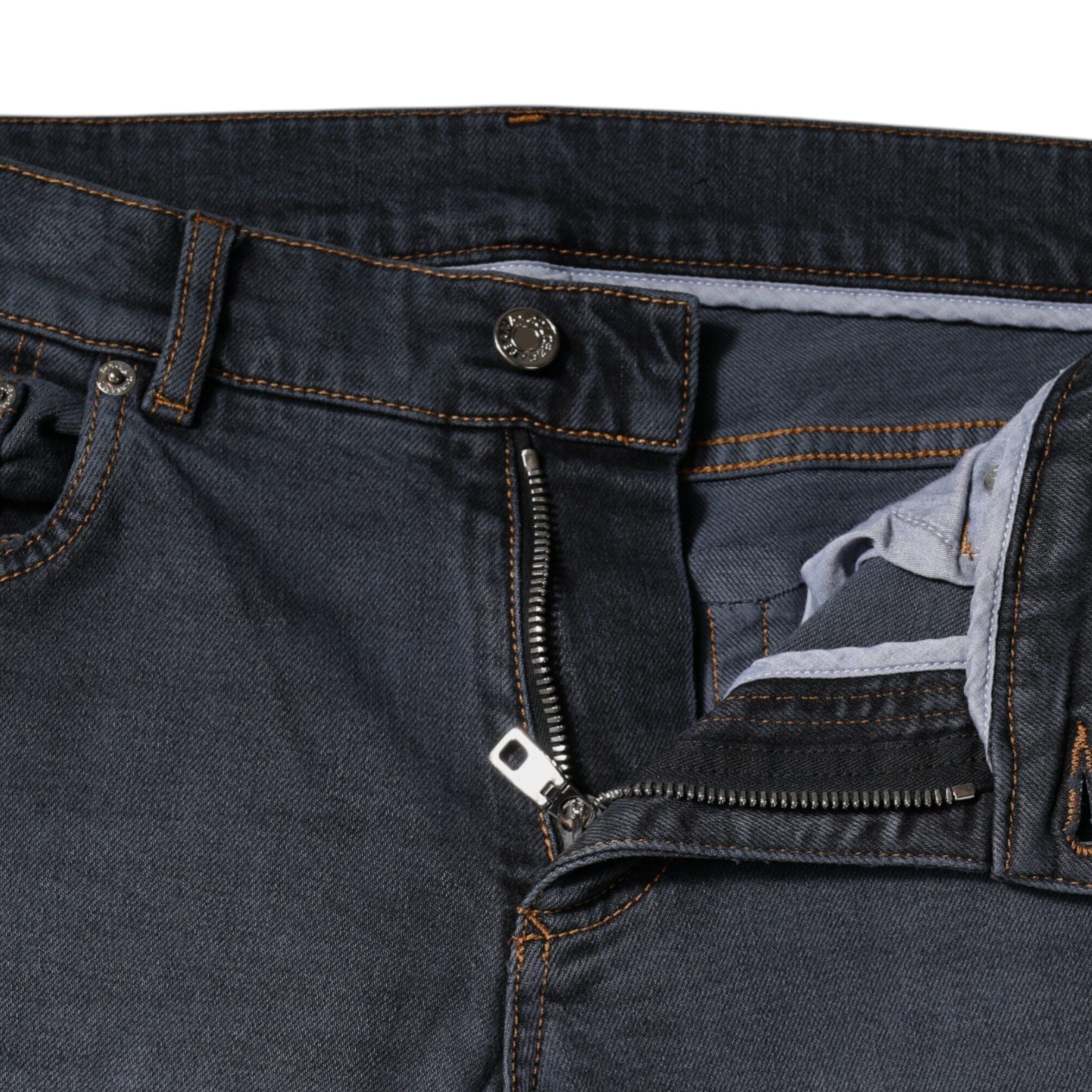 Dolce & Gabbana Dark Gray Cotton Skinny Denim Jeans
