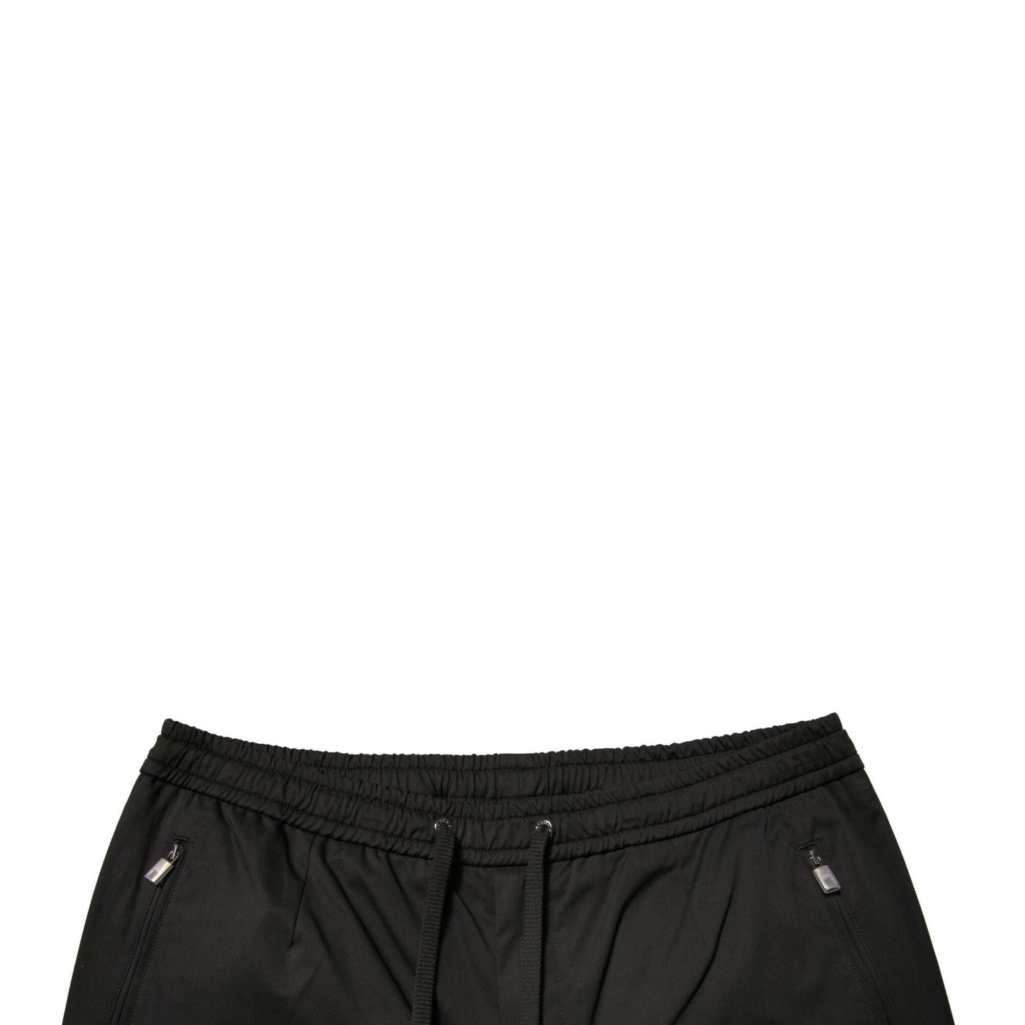 Dolce & Gabbana Black Cotton Stretch Jogger Sweatpants Pants