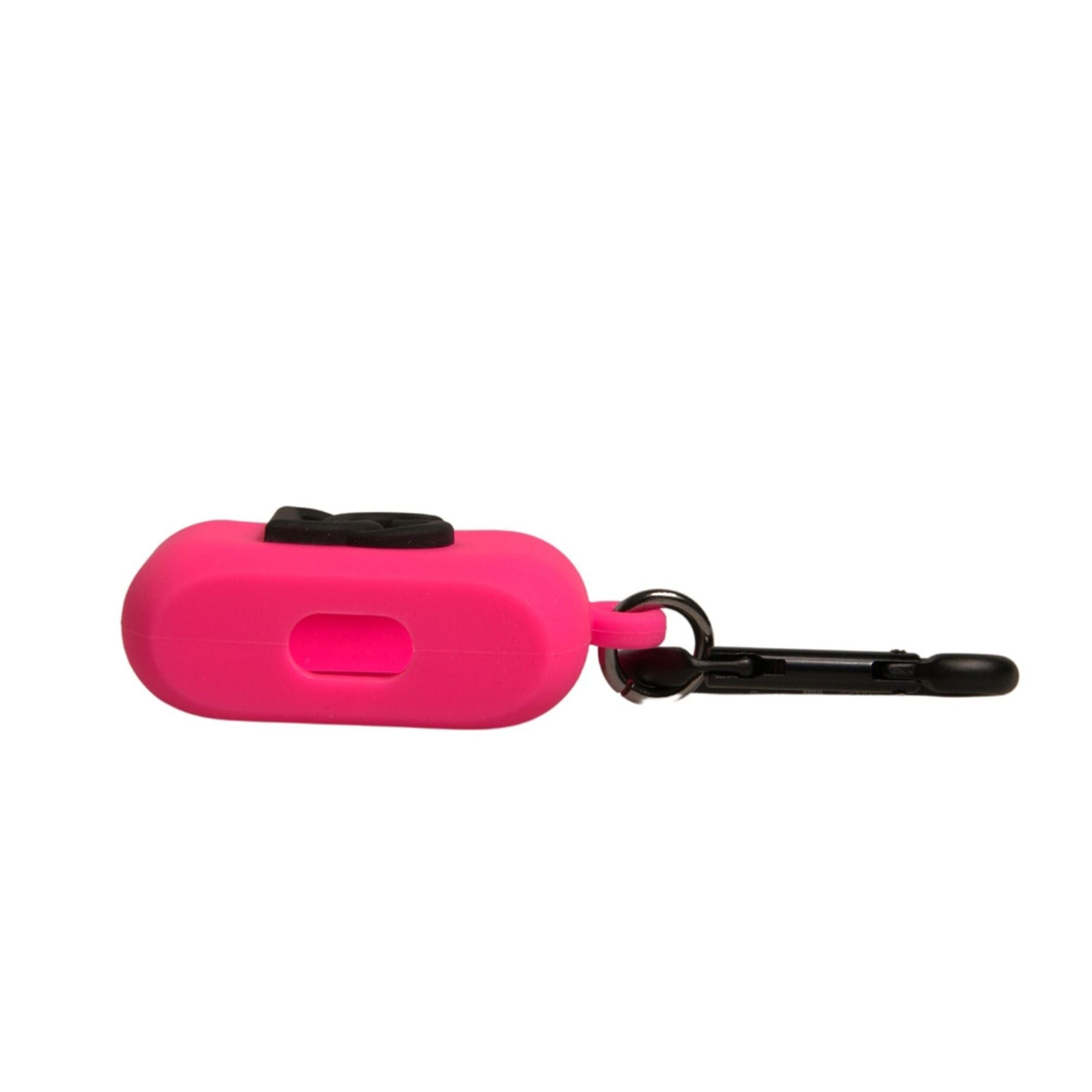 Dolce & Gabbana Pink Silicone Rubber Logo Embossed Airpods Case
