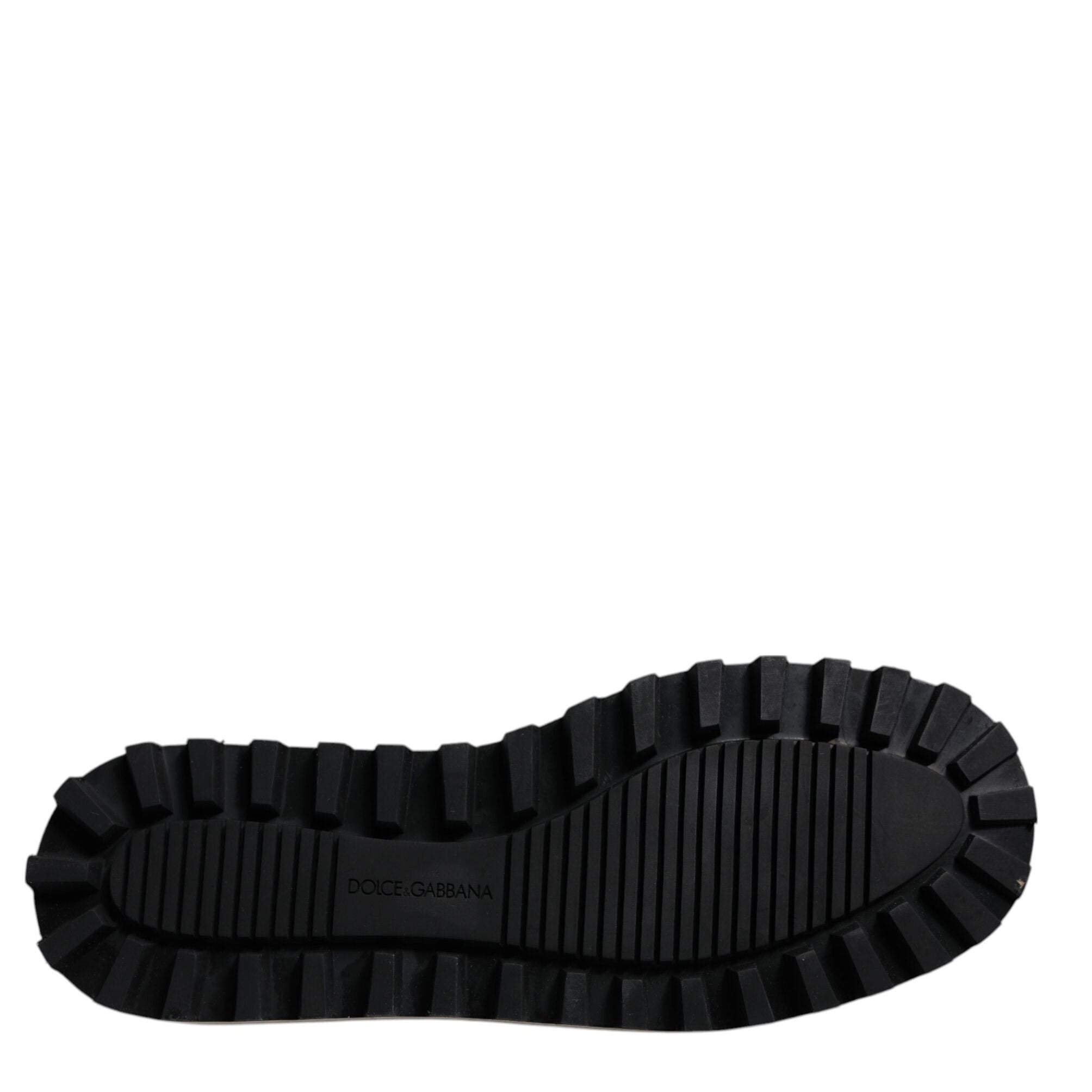 Dolce & Gabbana Black Nylon Quilted Logo Patch Sandals Slides Shoes