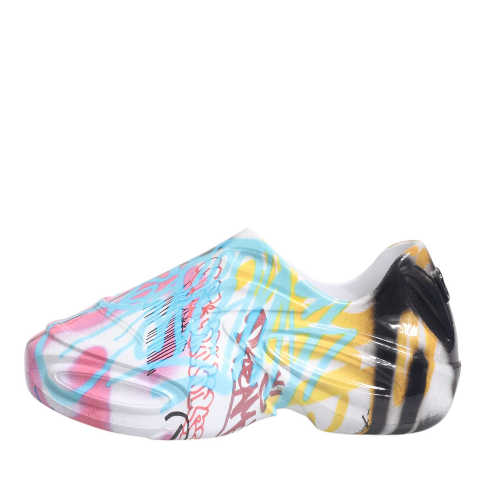 Dolce & Gabbana Multicolor Graffiti Daymaster Sneakers Shoes