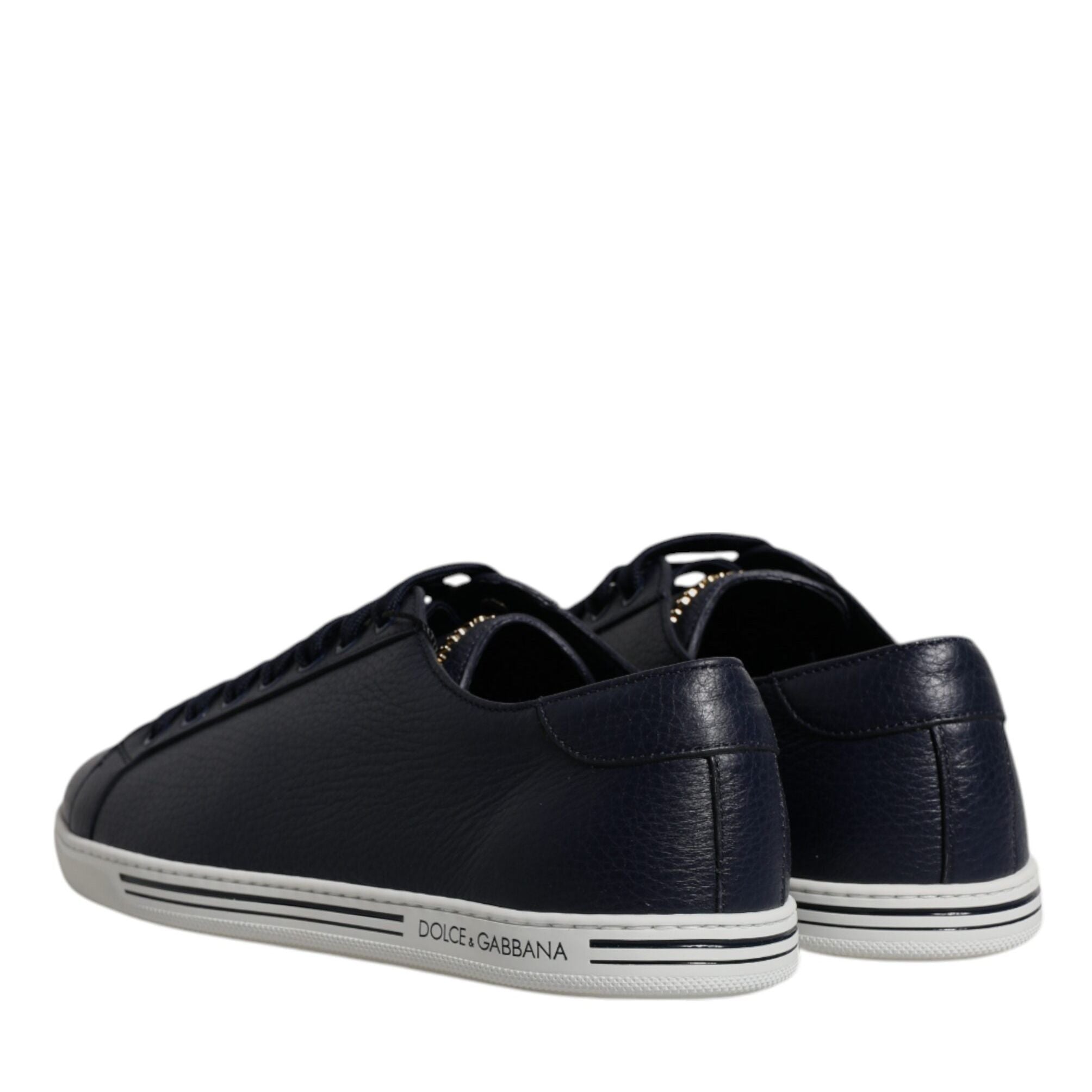 Dolce & Gabbana Blue Low Top Men Saint Tropez Sneakers Shoes