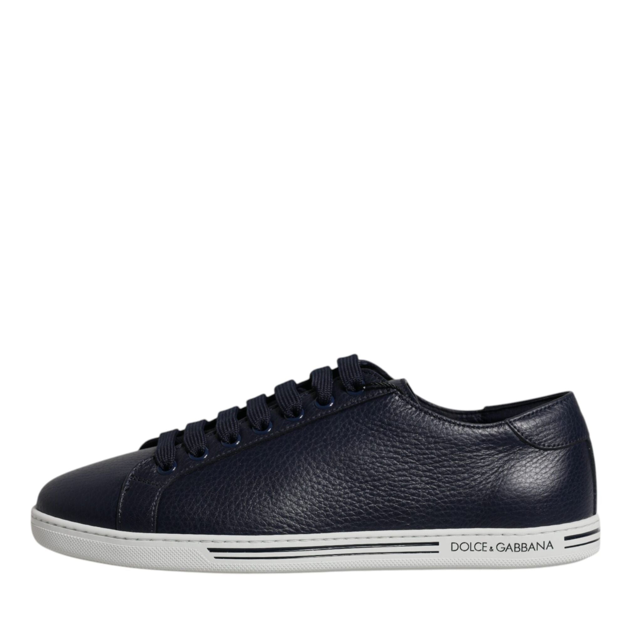 Dolce & Gabbana Blue Low Top Men Saint Tropez Sneakers Shoes