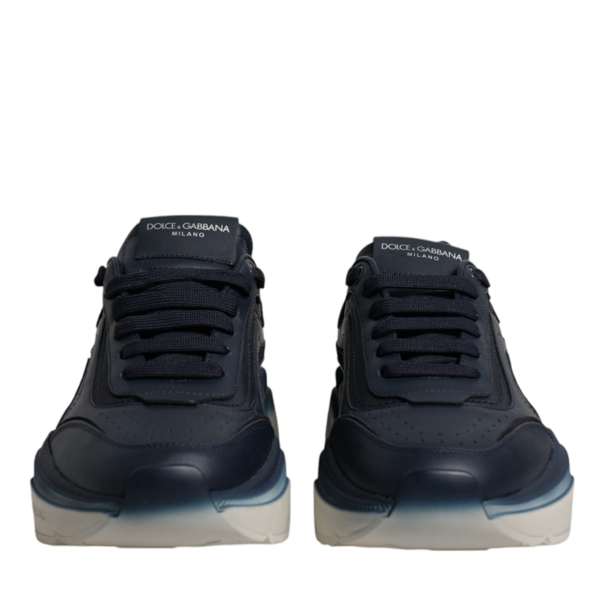 Dolce & Gabbana Navy Blue Daymaster Low Top Men Sneakers Shoes