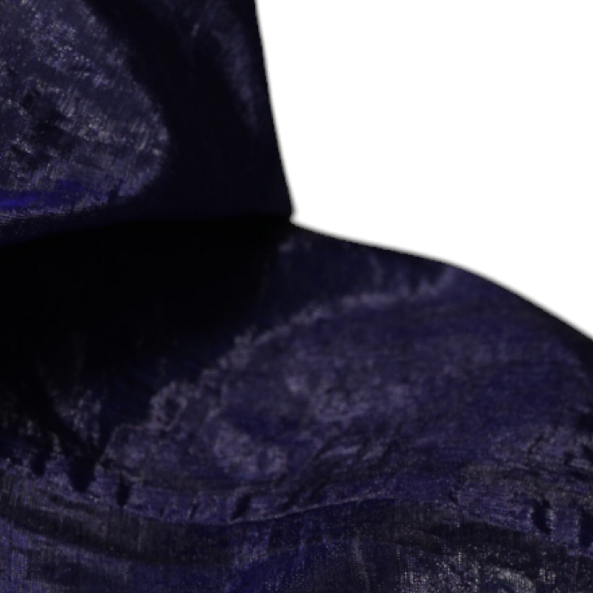 Dolce & Gabbana Dark Blue Cotton Hooded Men Raincoat Jacket