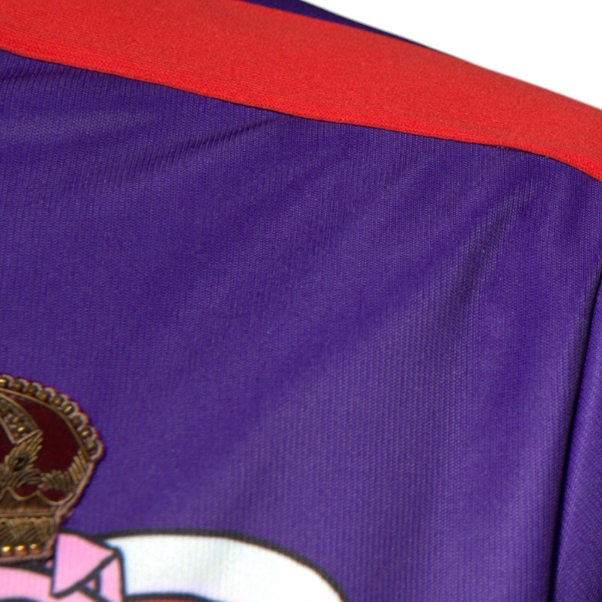 Dolce & Gabbana Purple Year Of The Pig Full Zip Bomber Sweater