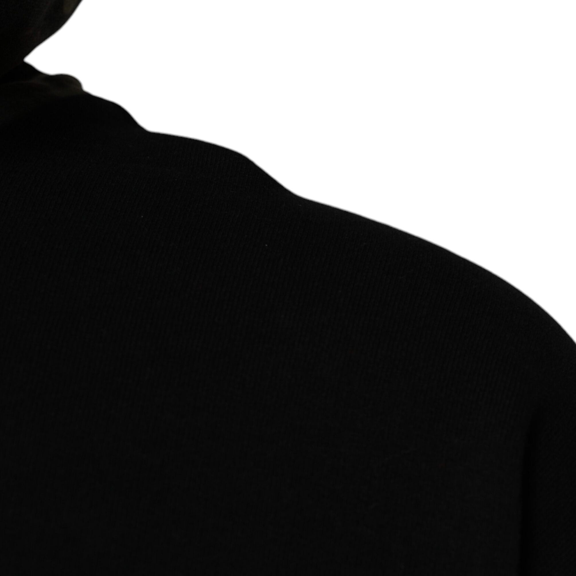 Dolce & Gabbana Black Camouflage Hooded Sweatshirt Sweater