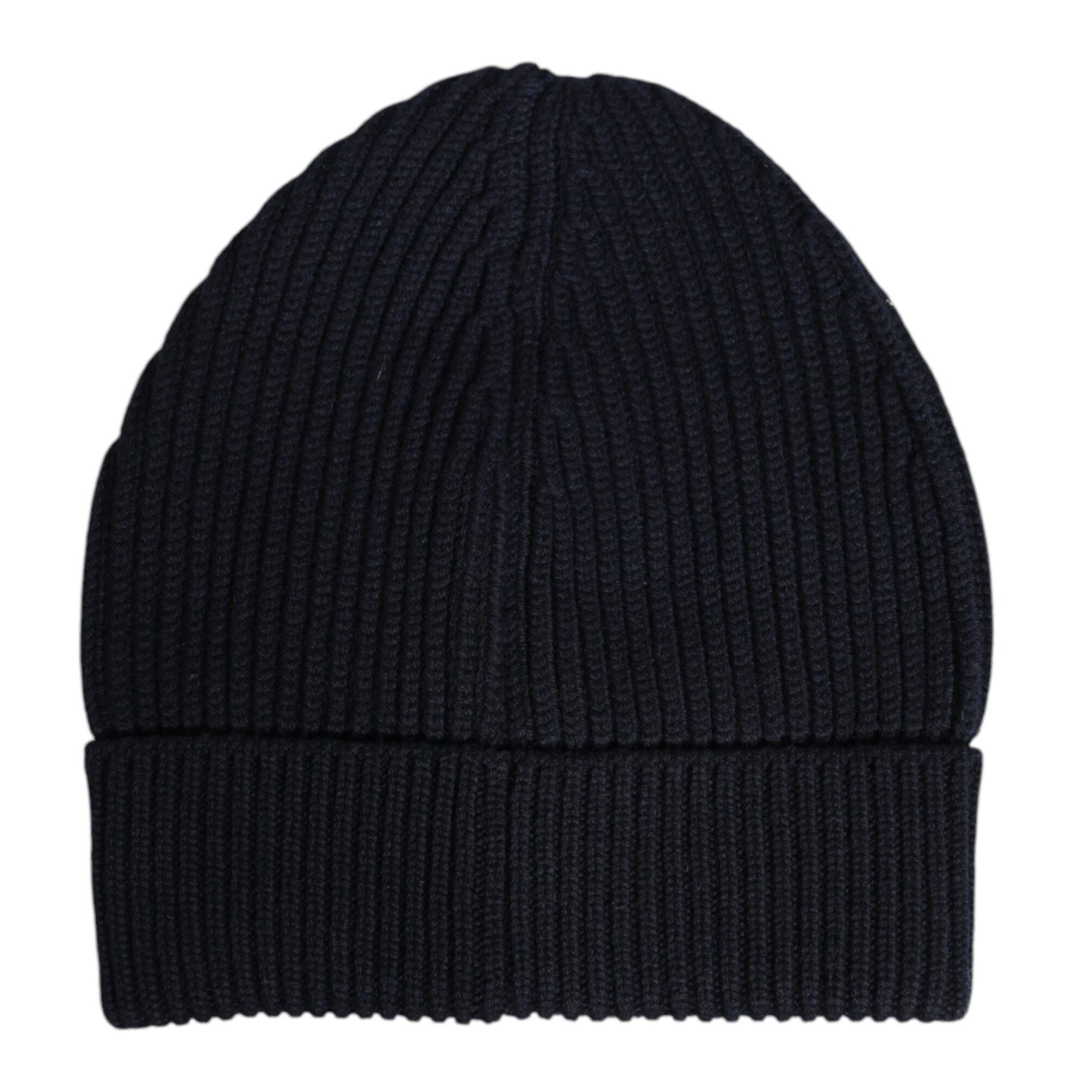 Dolce & Gabbana Blue Cashmere Knitted Winter Beanie Hat