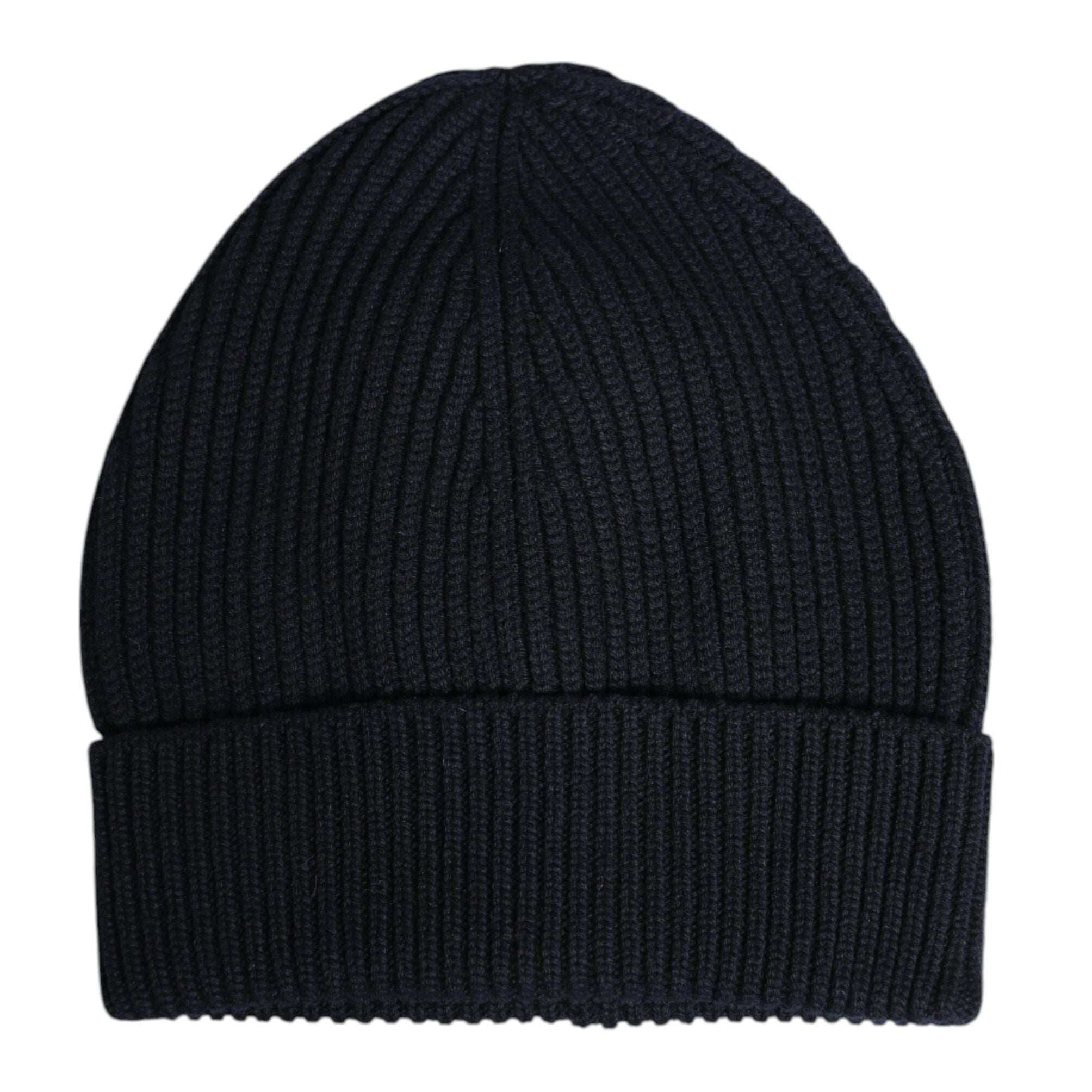Dolce & Gabbana Blue Cashmere Knitted Winter Beanie Hat
