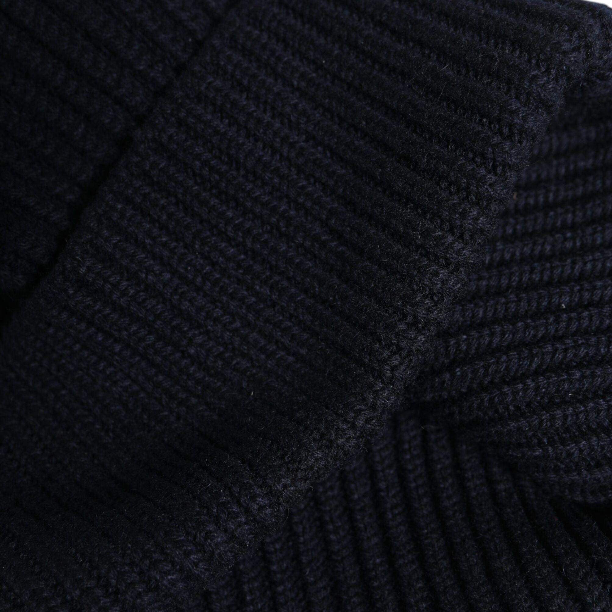 Dolce & Gabbana Blue Cashmere Knitted Winter Beanie Hat
