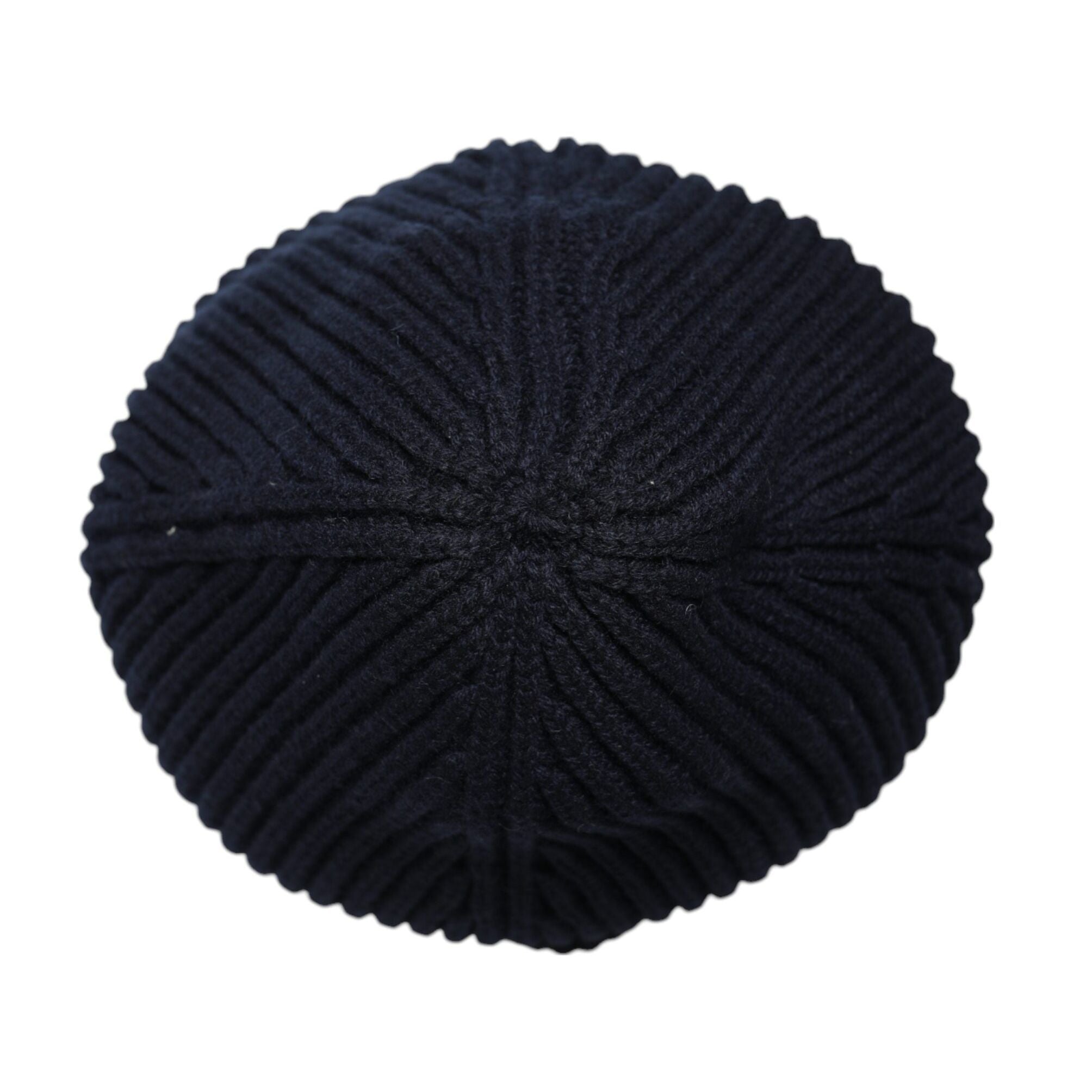 Dolce & Gabbana Blue Cashmere Knitted Winter Beanie Hat