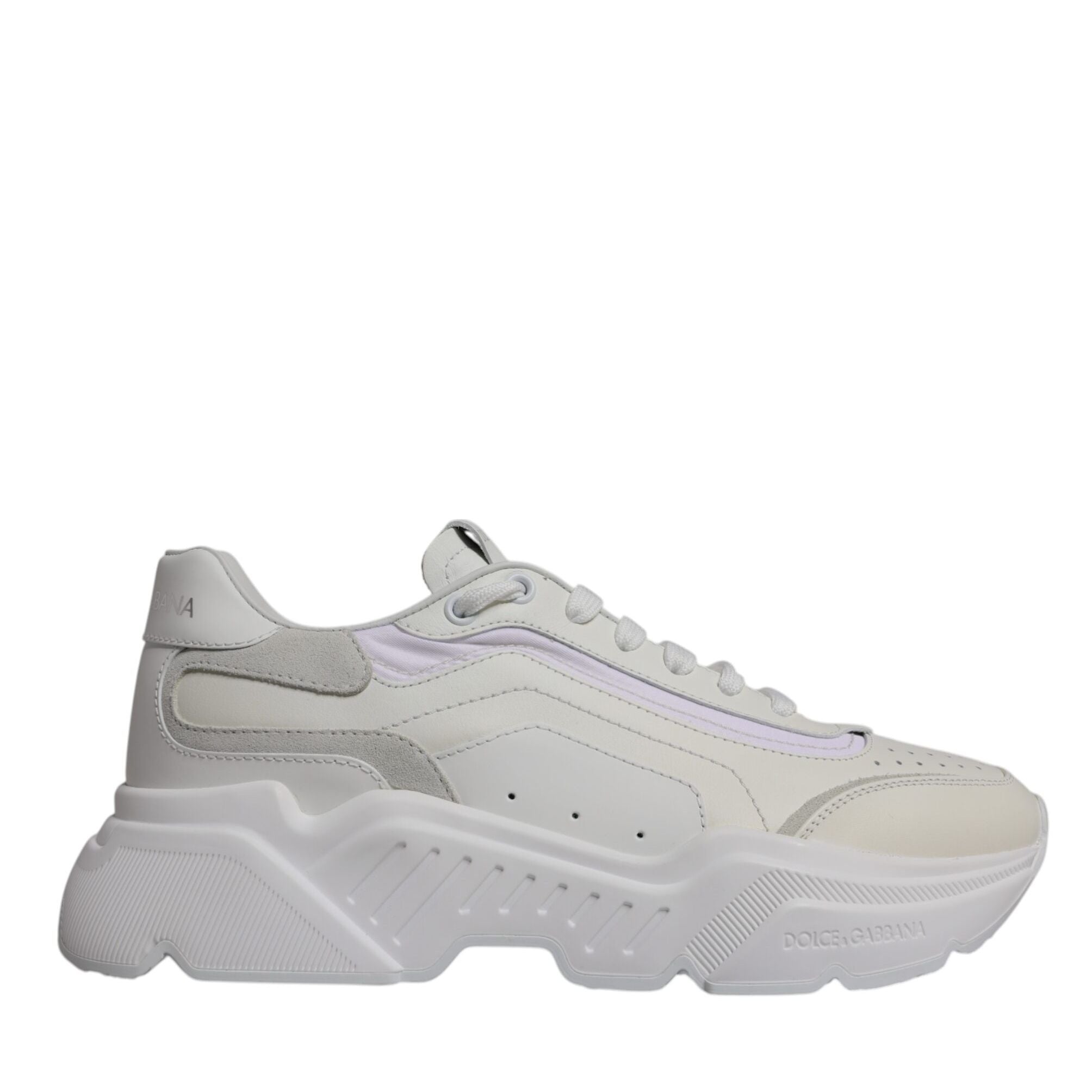 Dolce & Gabbana White Daymaster Low Top Sneakers Shoes