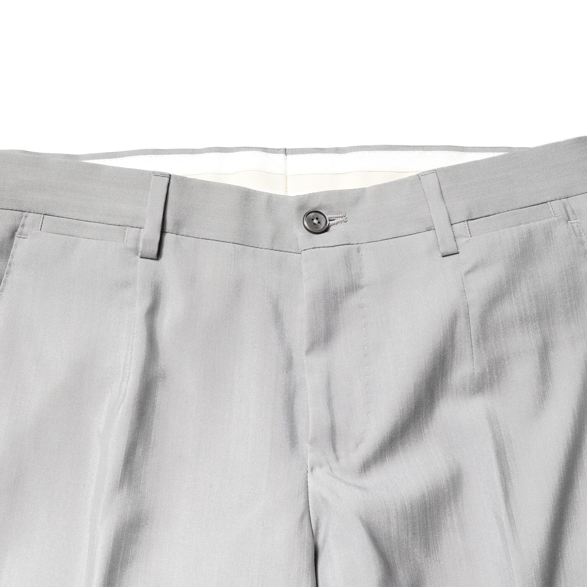 Dolce & Gabbana Light Gray Wool GOLD 2 Piece Formal Suit