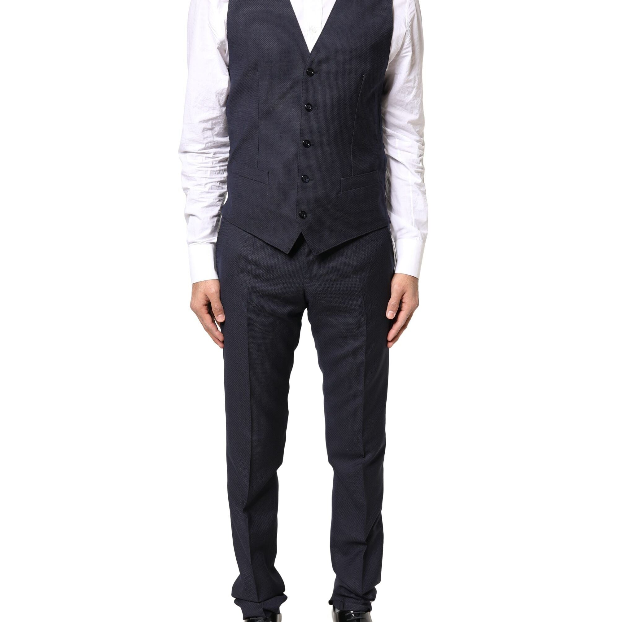 Dolce & Gabbana Black Fantasy MARTINI 3 Piece Formal Suit