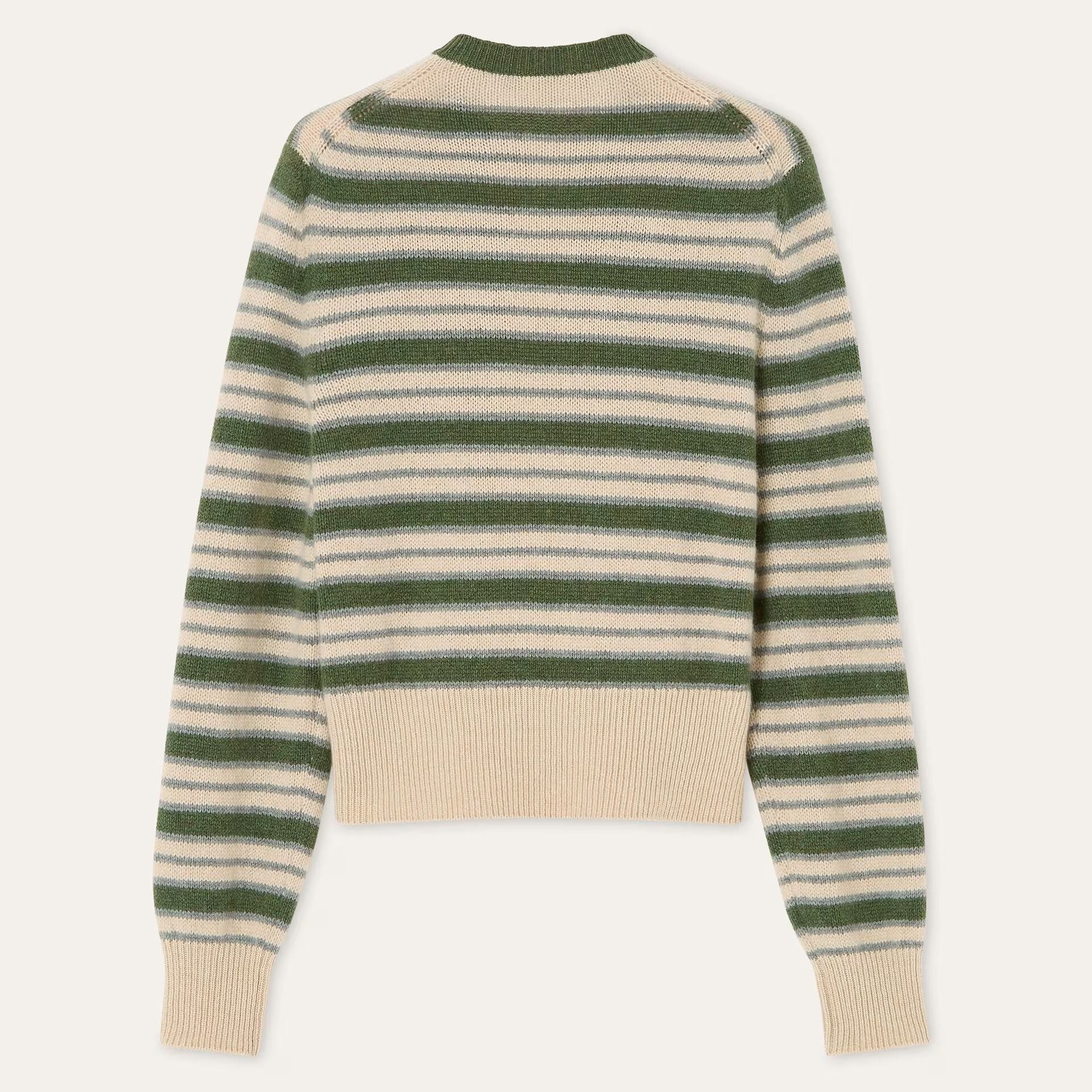 Loro Piana Fobello Stripes Cardigan in Baby Cashmere
