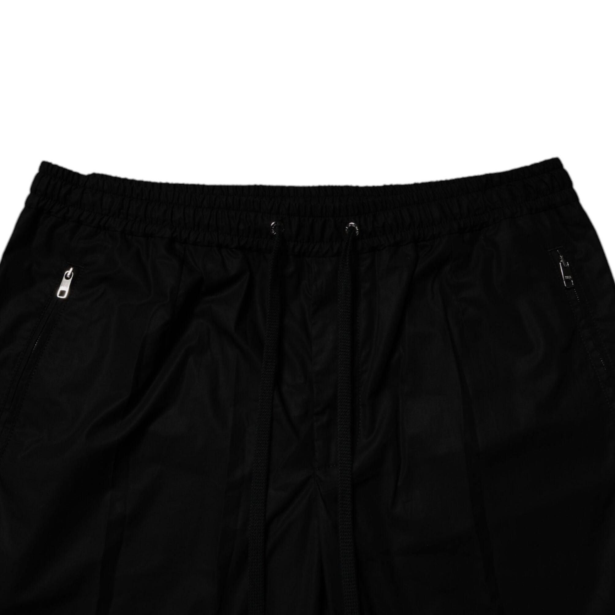 Dolce & Gabbana Black Cotton Men Jogger Sweatpants Pants