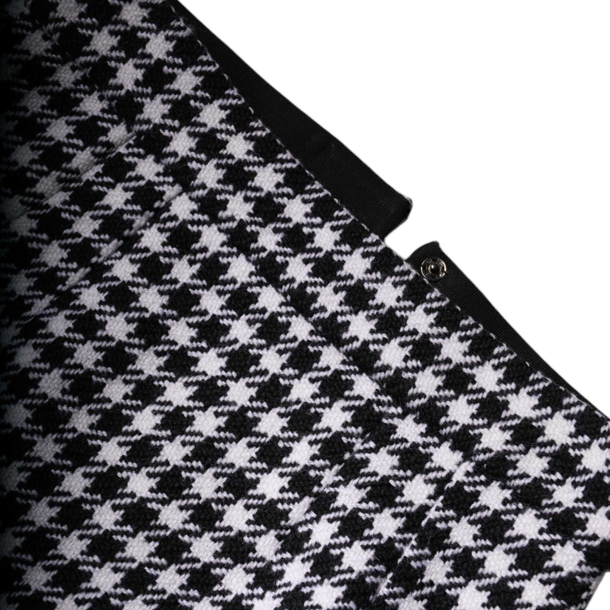 Dolce & Gabbana Multicolor Floral Print High Waist Pencil Cut Skirt