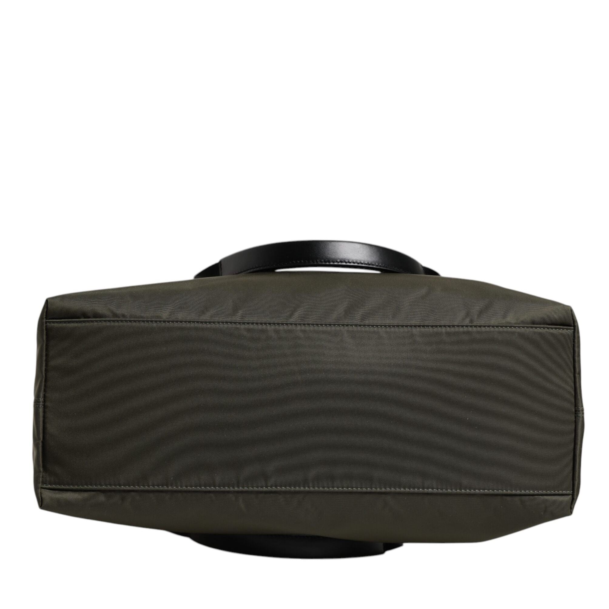 Dolce & Gabbana Military Green Nylon Shoulder Strap Tote Bag