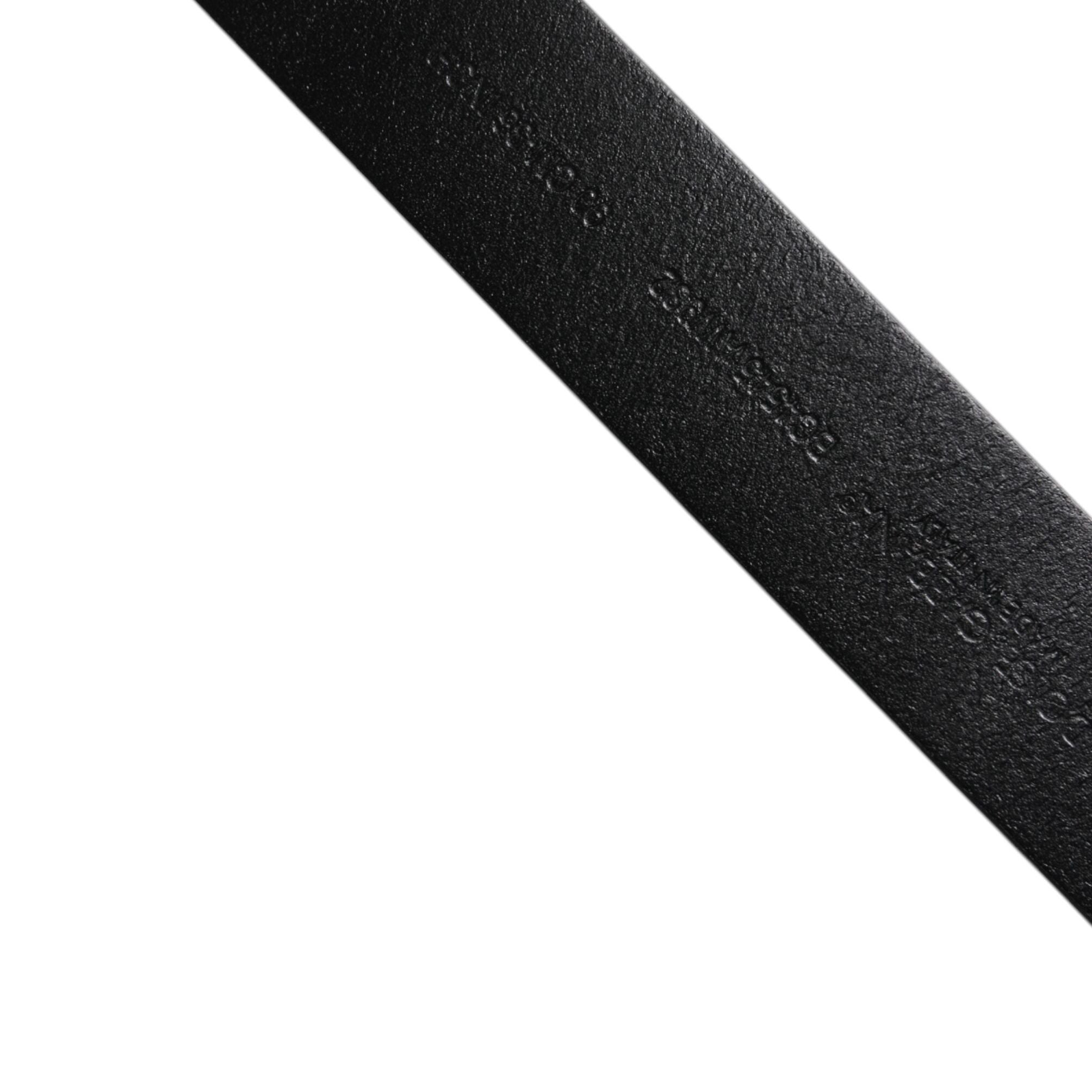 Dolce & Gabbana Brown Calf Leather Classic Metal Buckle Belt