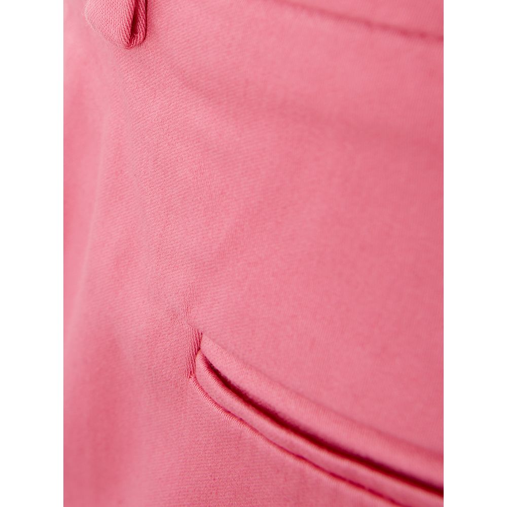 Lardini Pink Cotton Chino Pants