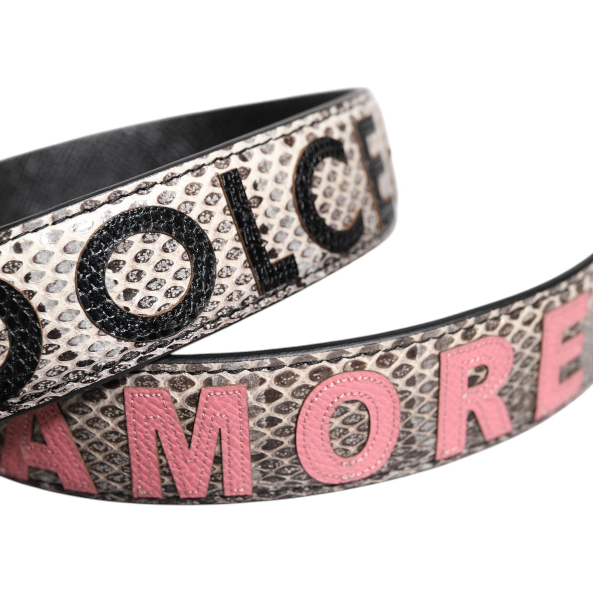 Dolce & Gabbana Multicolor DG AMORE Patch Bag Shoulder Strap