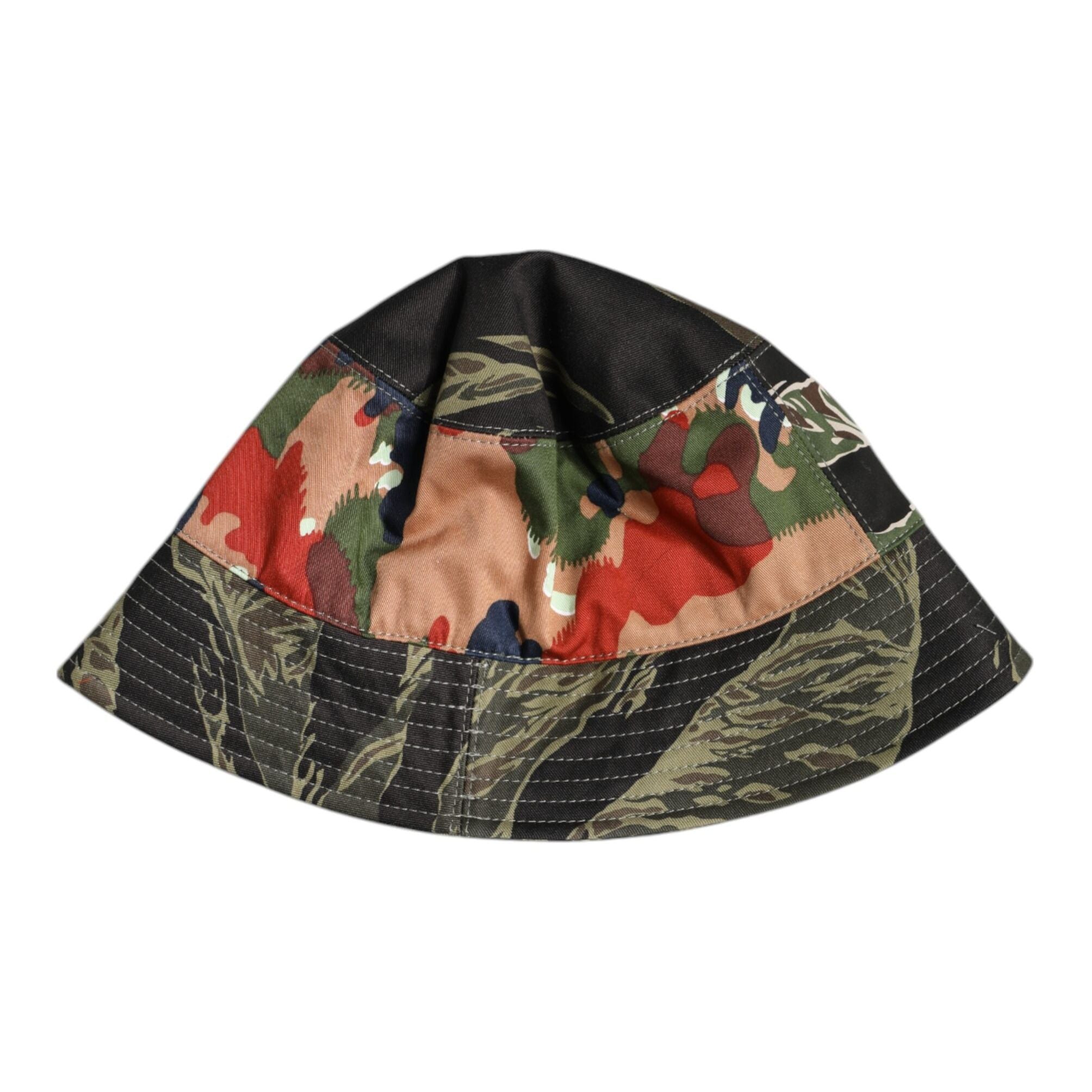 Dolce & Gabbana Multicolor DG Plaque Wide Brim Bucket Hat