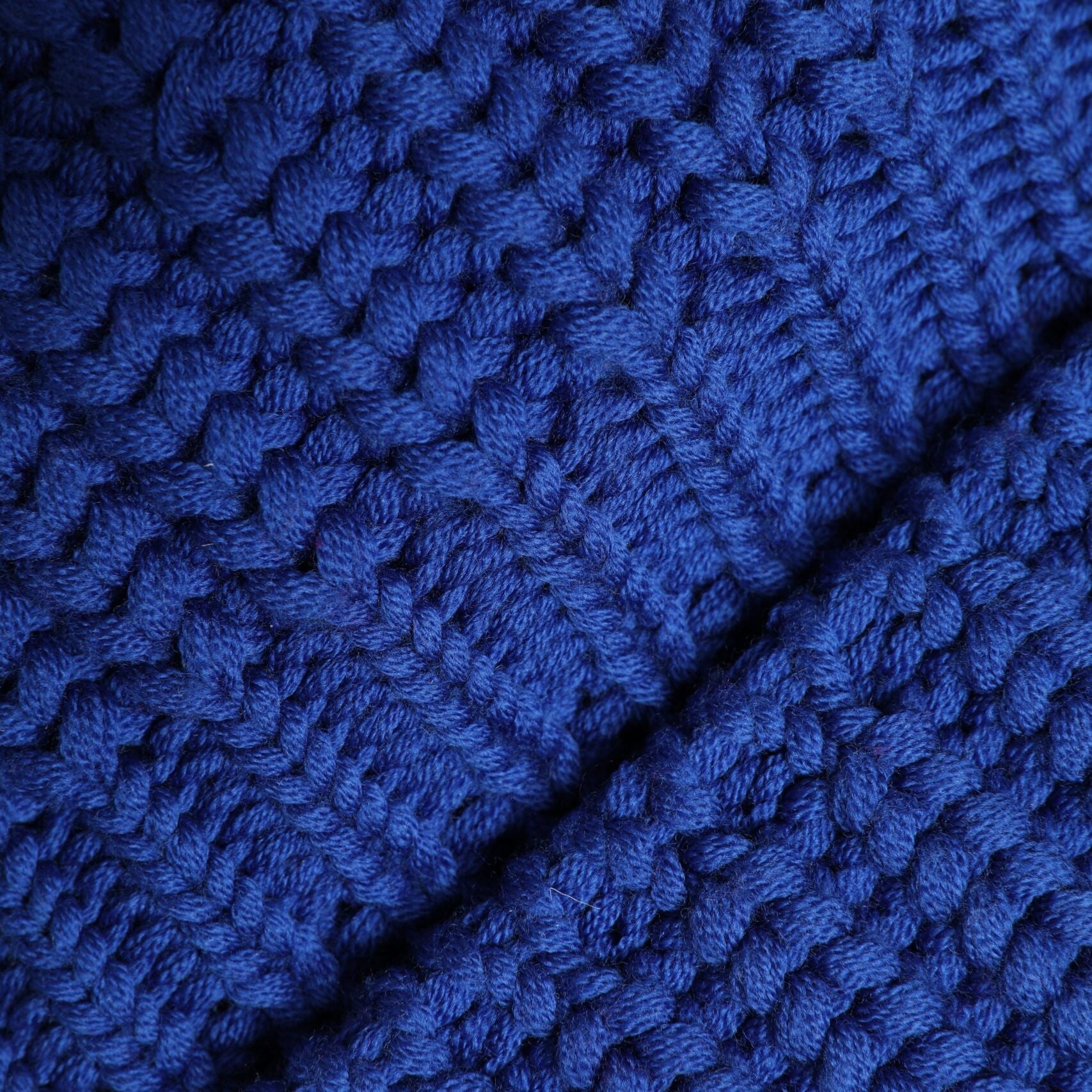 Dolce & Gabbana Blue Wool Knitted Winter Beanie Hat