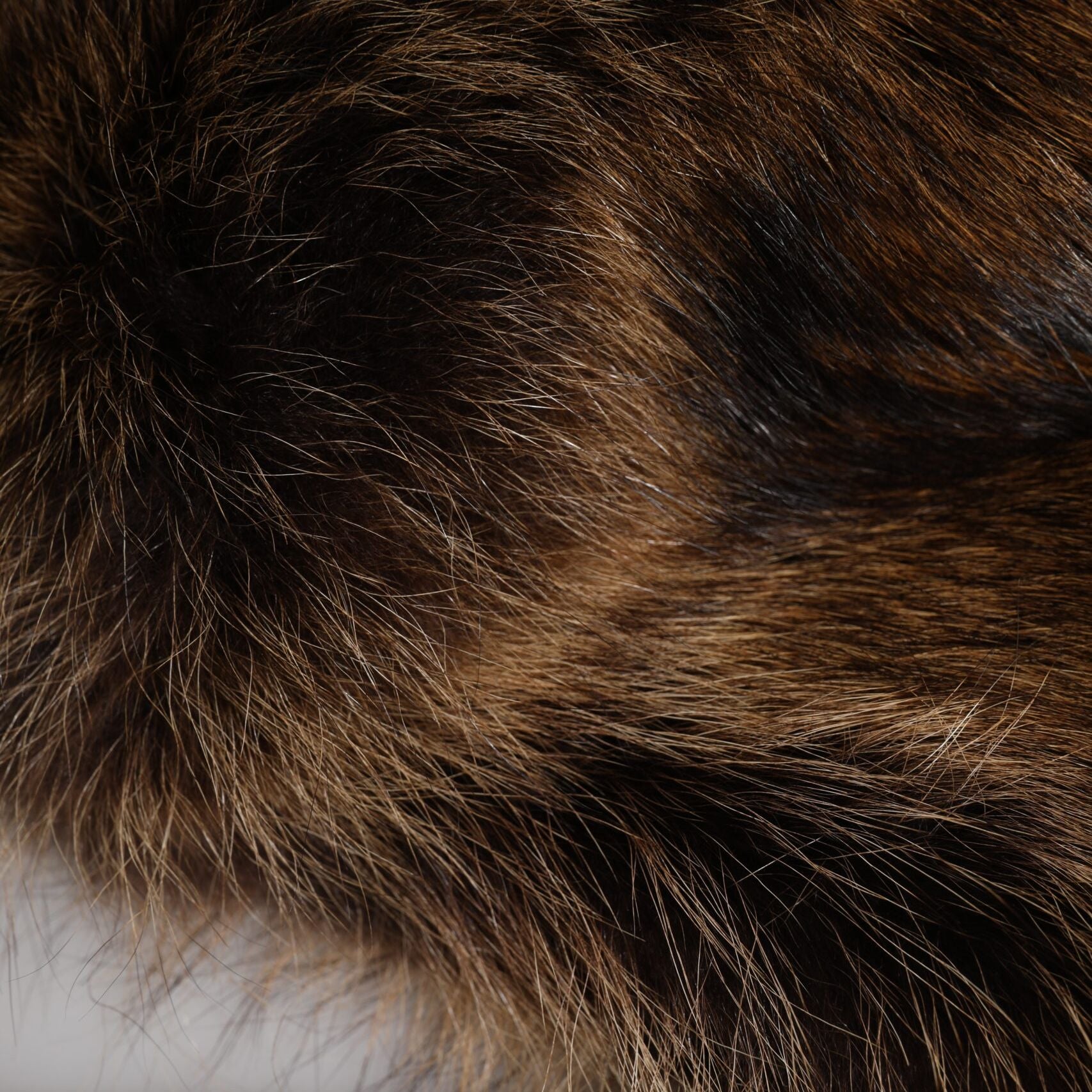 Dolce & Gabbana Brown Fur Women Bucket Hat