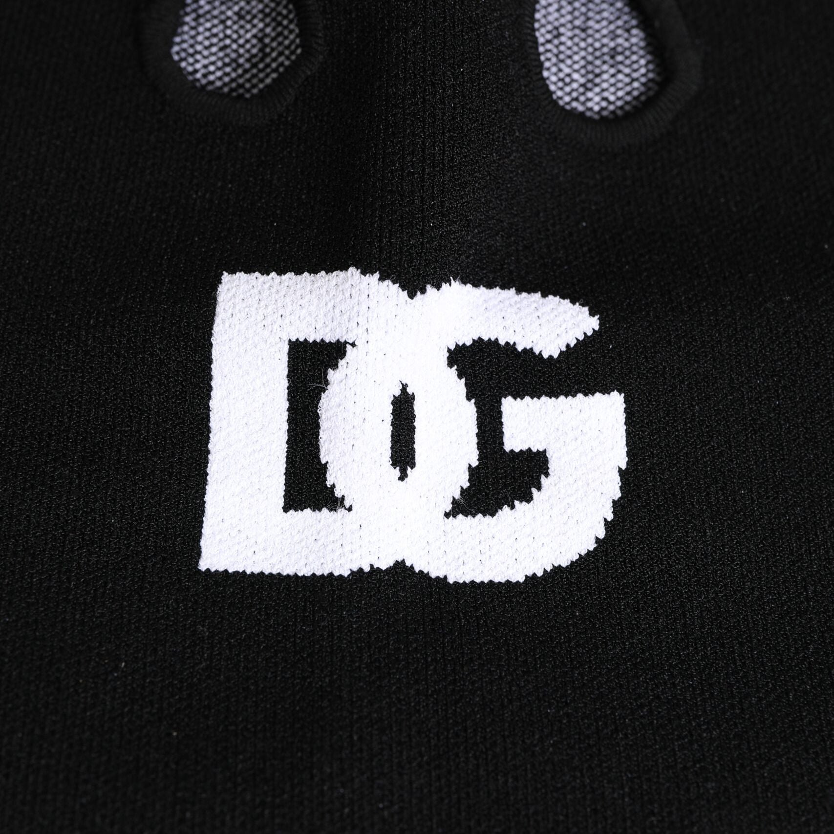 Dolce & Gabbana Black Cashmere Knitted Ski Mask Balaclava Hat