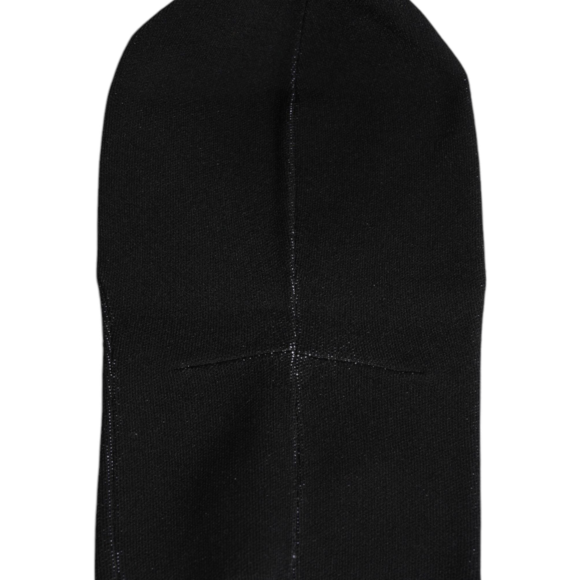 Dolce & Gabbana Black Cashmere Knitted Ski Mask Balaclava Hat