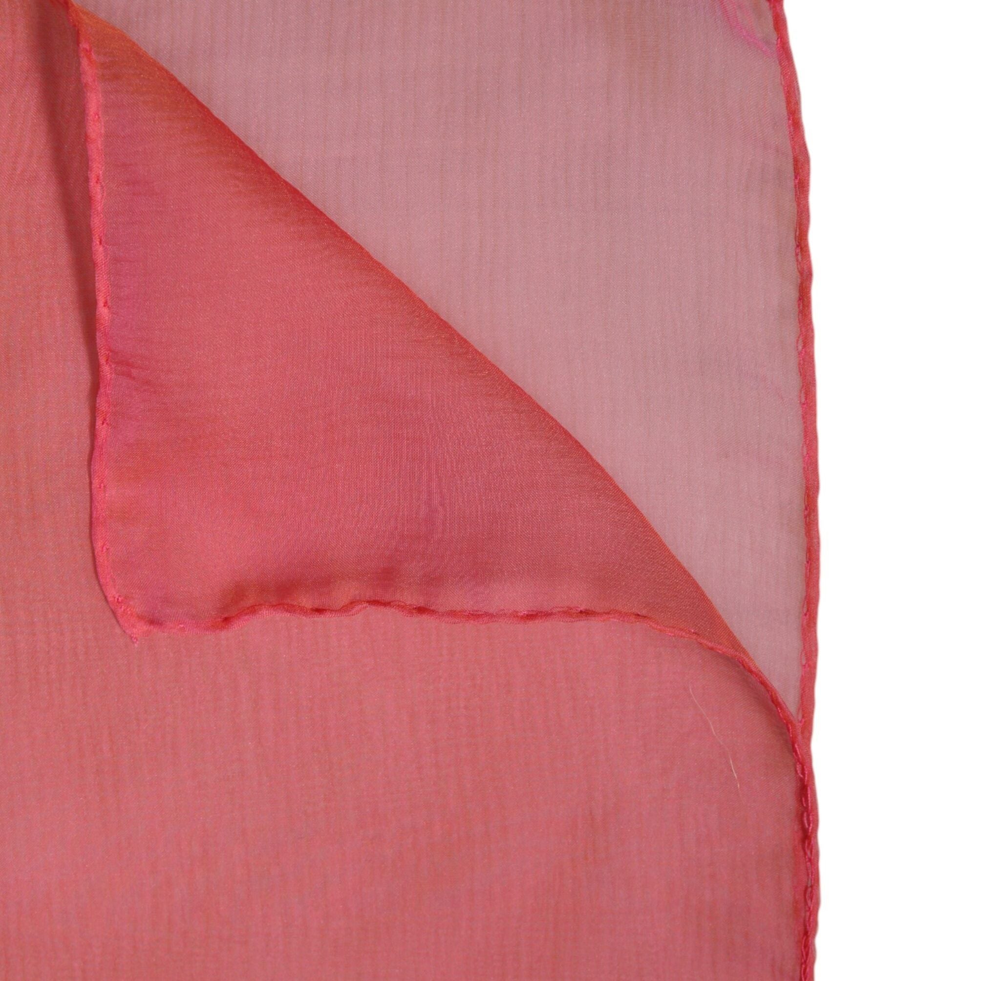 Dolce & Gabbana Pink Silk Rectangle Women Wrap Shawl Scarf
