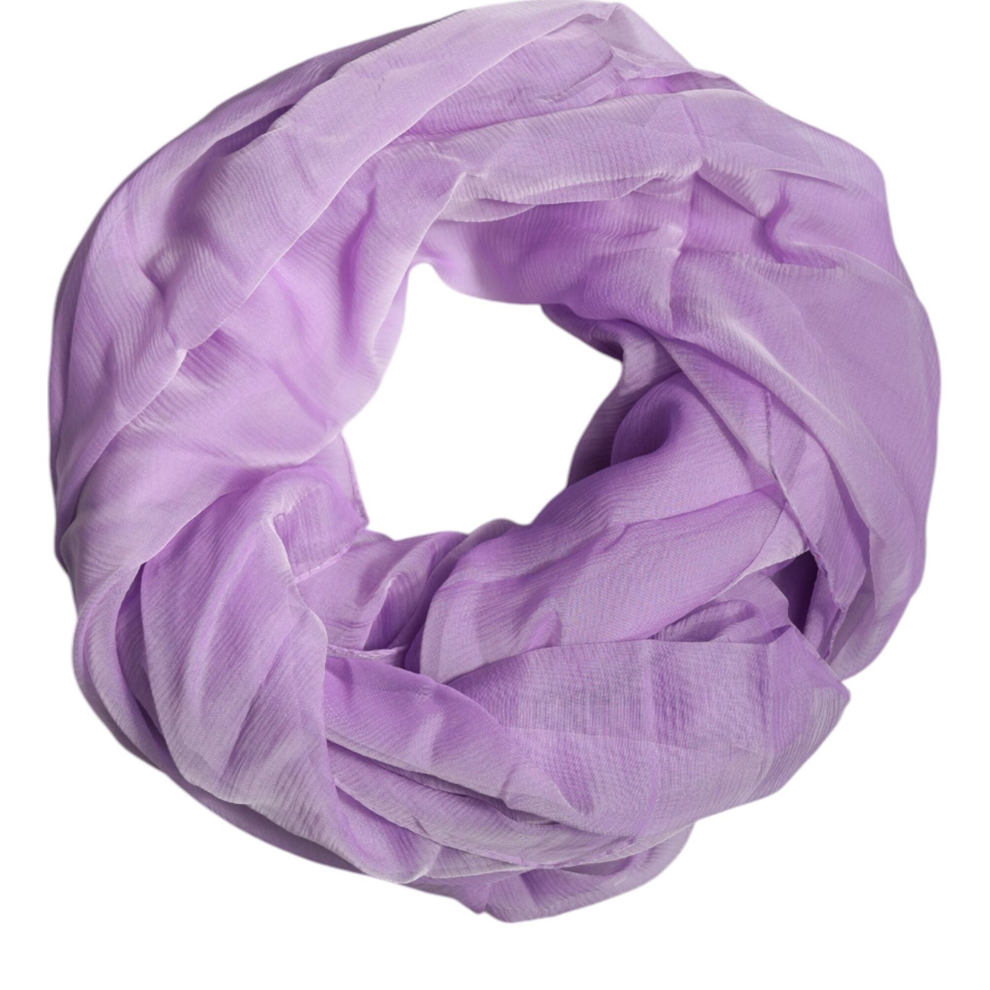 Dolce & Gabbana Purple Silk Rectangle Wrap Shawl Scarf