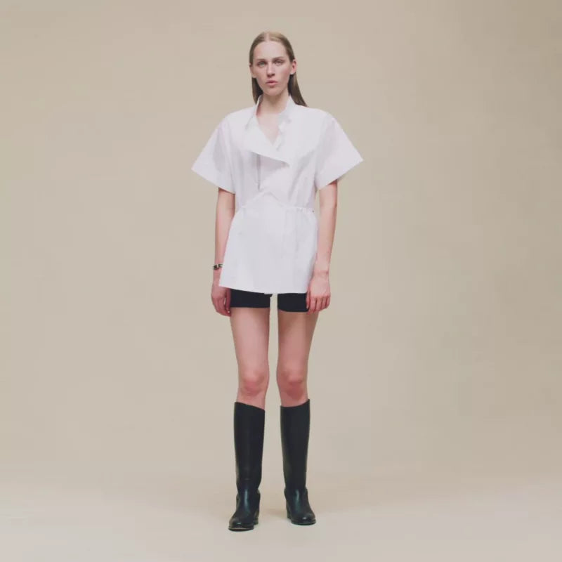 Hermès Drawstring shirt