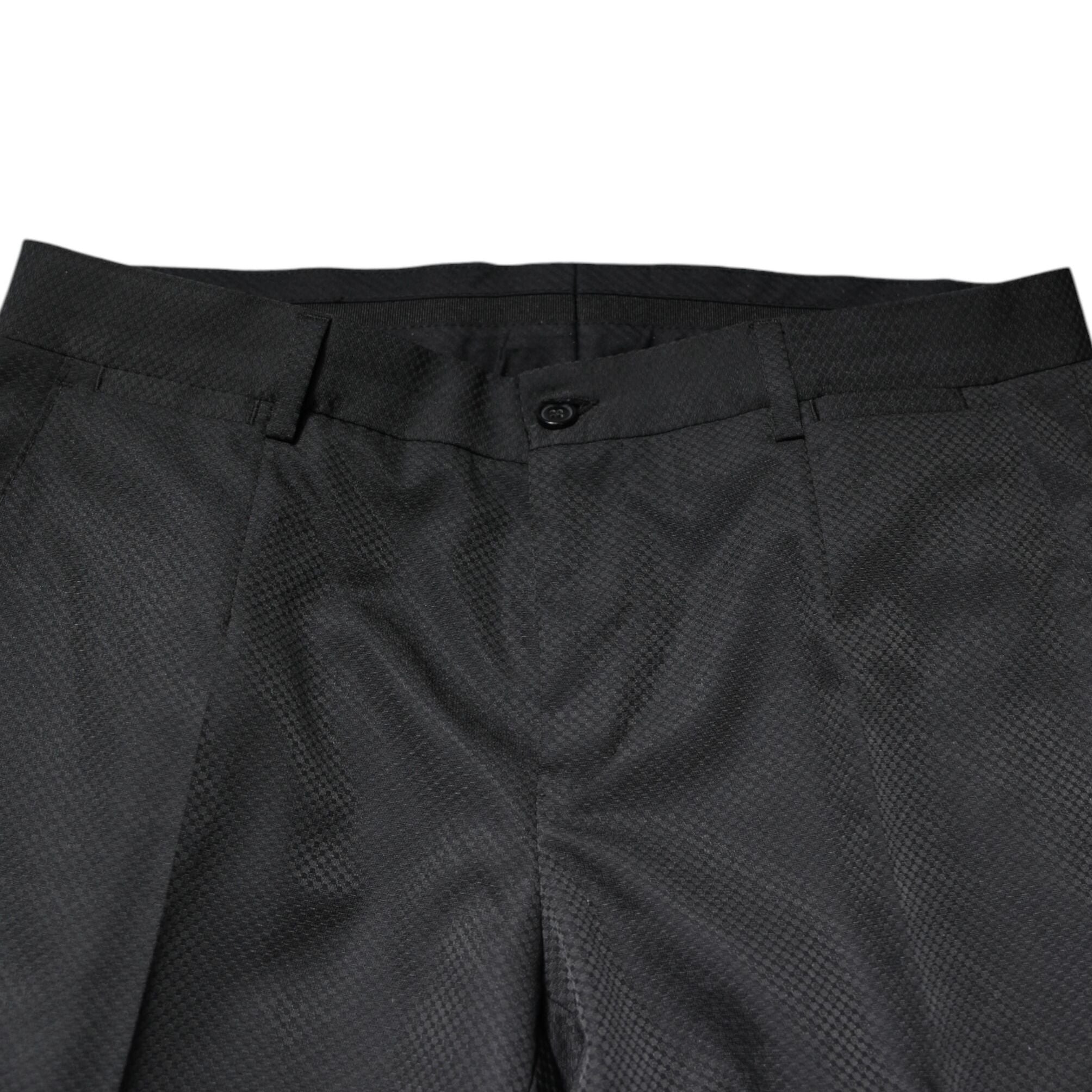 Dolce & Gabbana Black Single Breasted Formal 2 Piece Suit