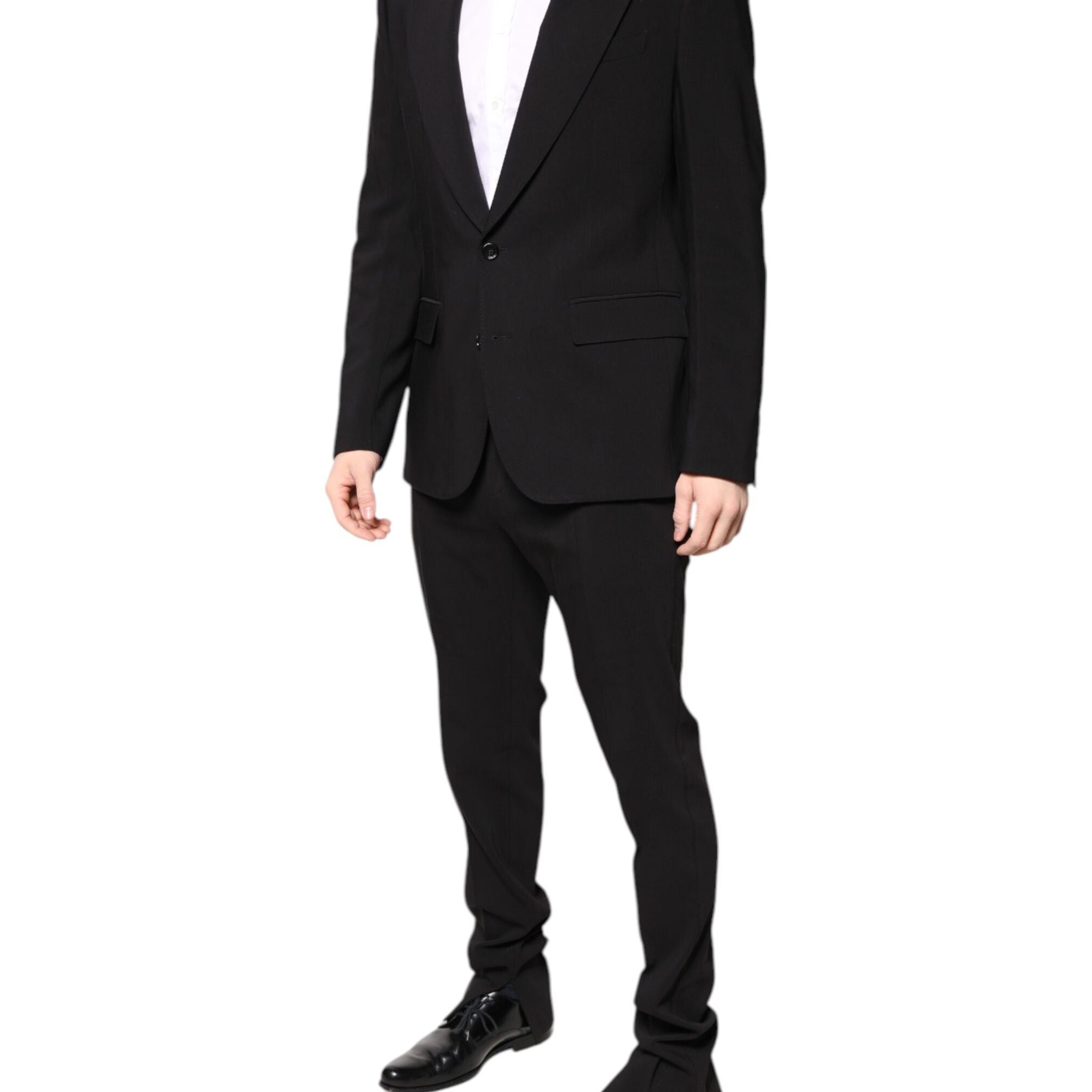 Dolce & Gabbana Multicolor Polyester Jacquard 2 Piece Suit