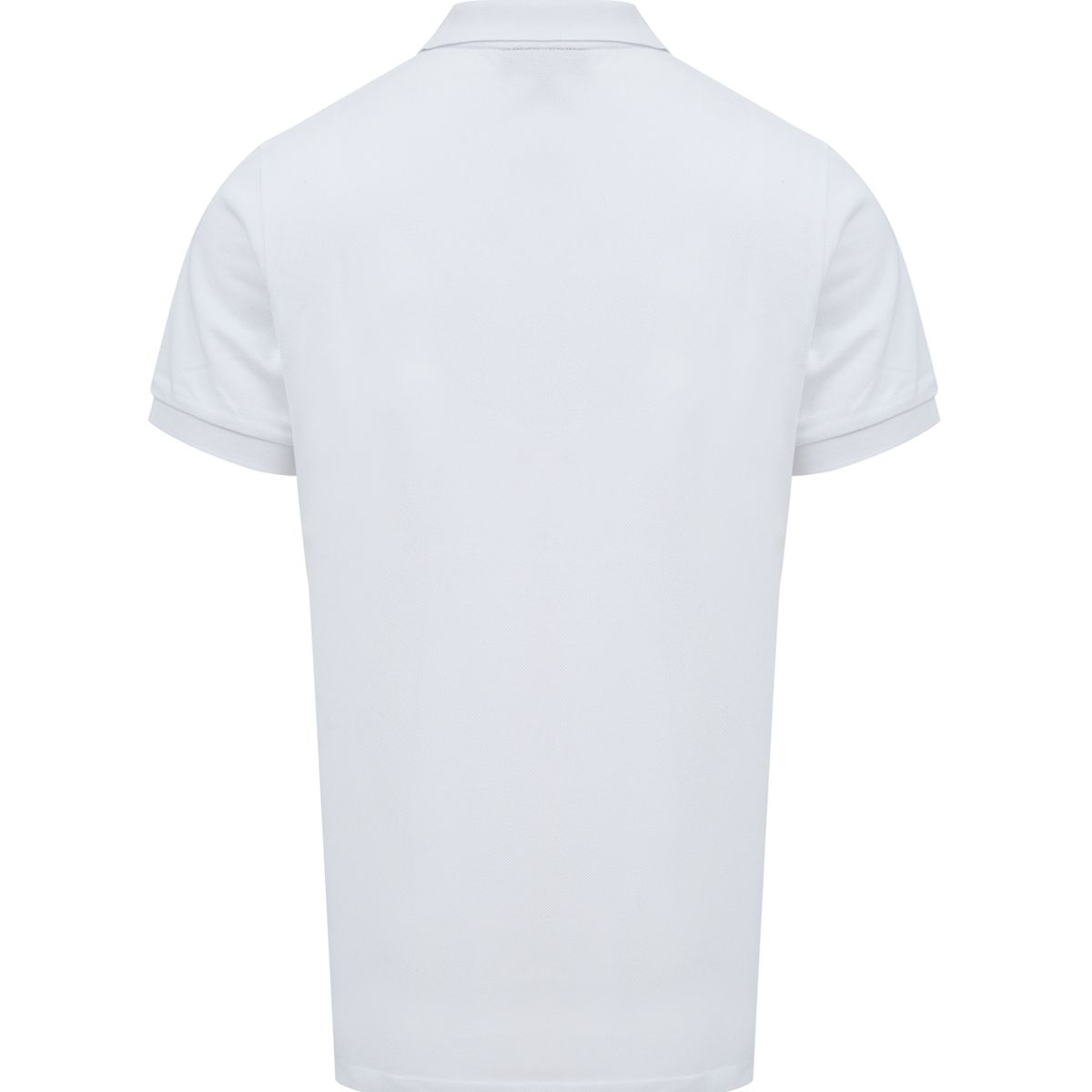 Burberry White Cotton Collared Polo Shirt