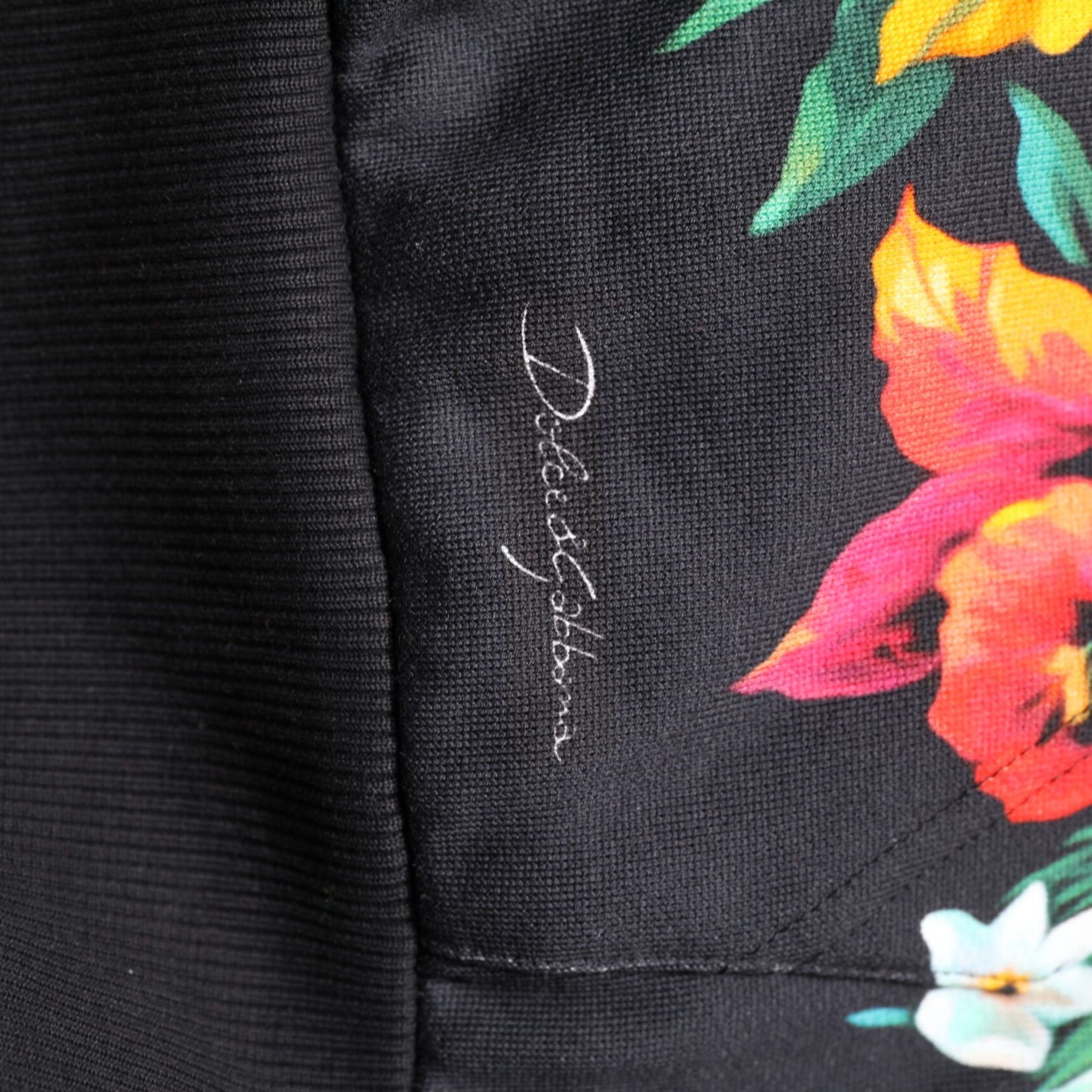 Dolce & Gabbana Multicolor Print Hooded Sweatshirt Sweater