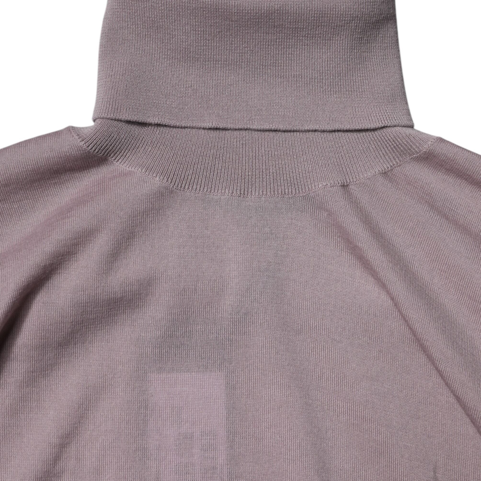 Dolce & Gabbana Brown Cashmere Knitted Men Pullover Sweater