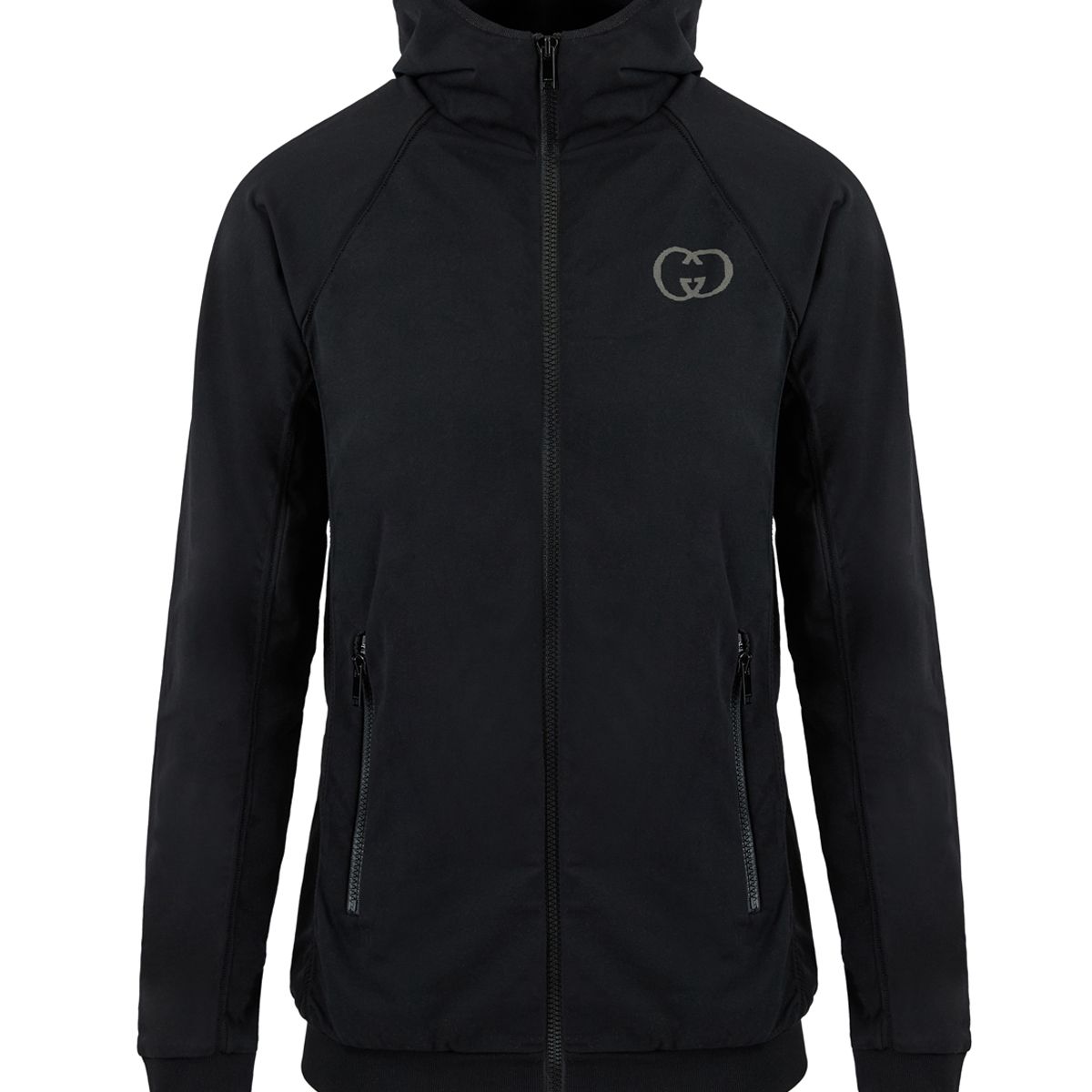 Gucci Black Polyamide Hoodie Sweatshirt