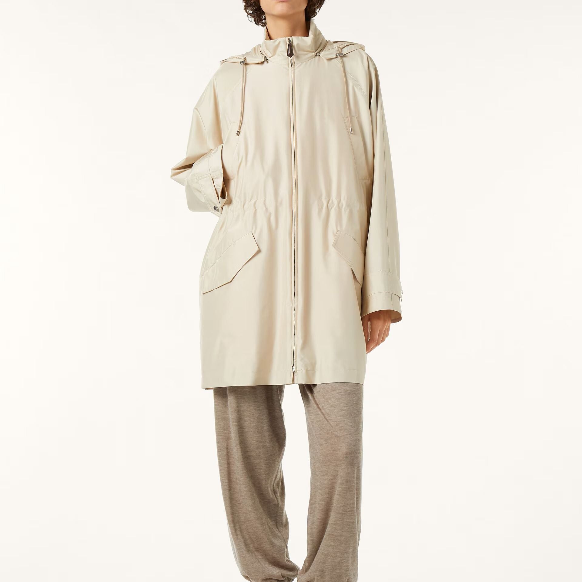 Loro Piana Wilson Parka in Silk - Storm System®