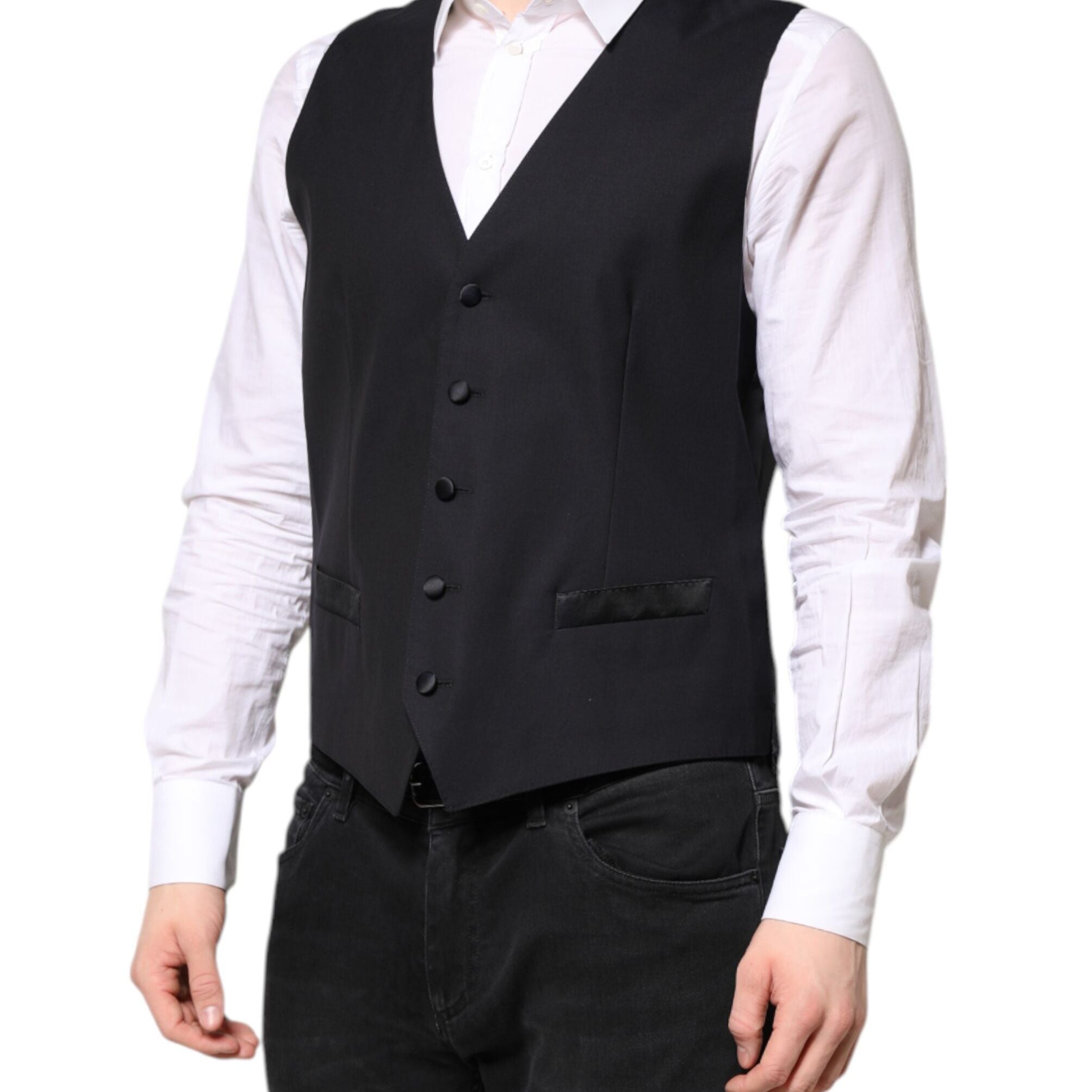 Dolce & Gabbana Dark Blue MARTINI Wool Suit 2 Piece Jacket