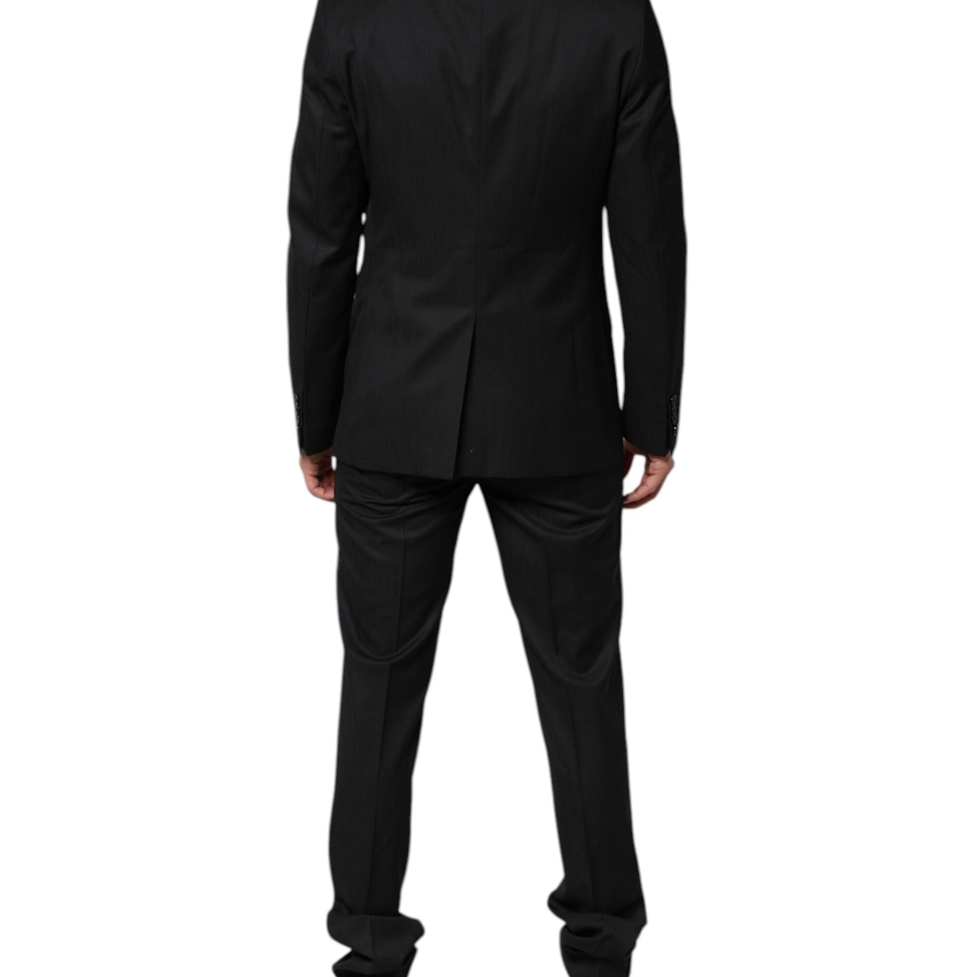 Dolce & Gabbana Dark Gray MARTINI 2 Pc Single Breasted Suit