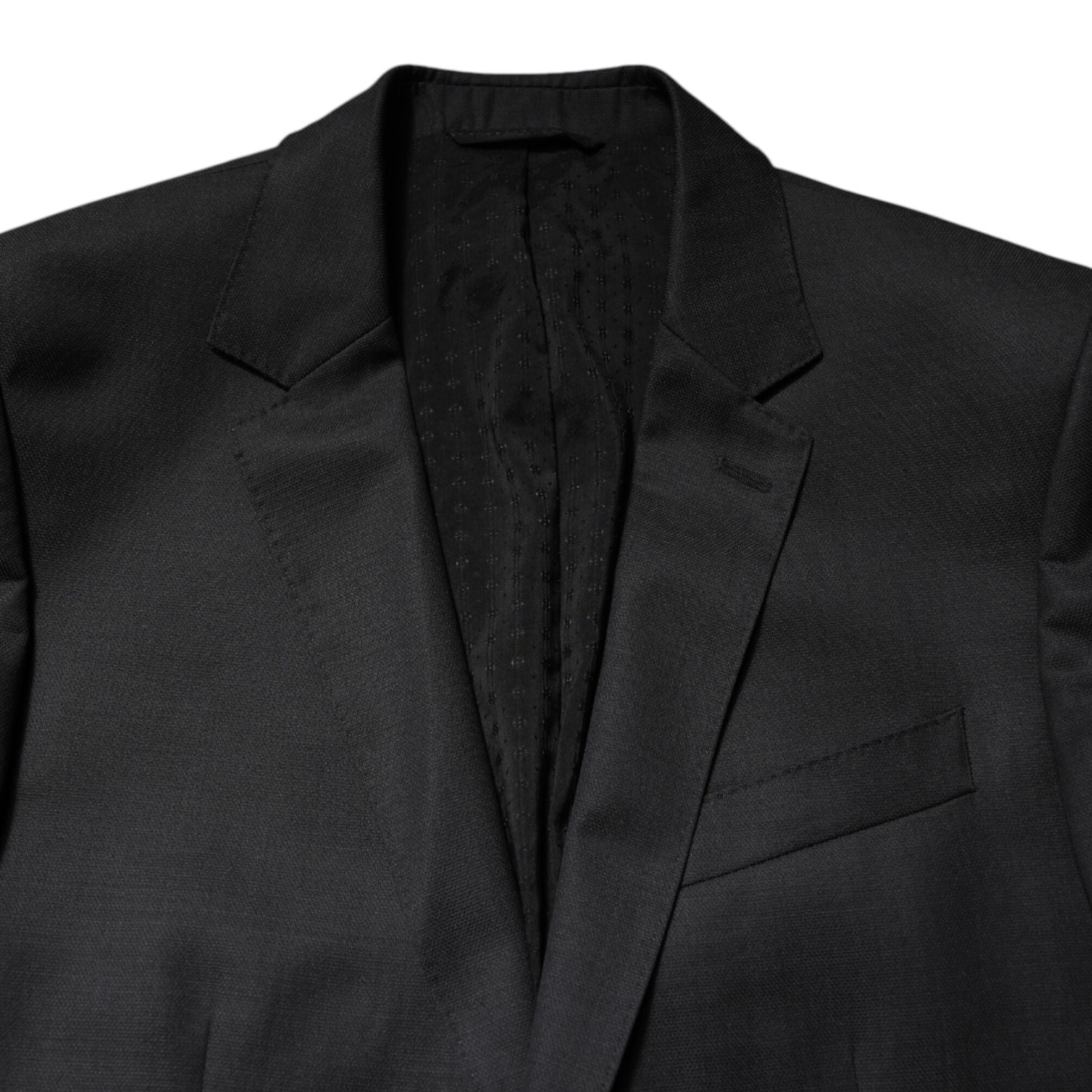 Dolce & Gabbana Dark Gray MARTINI 2 Pc Single Breasted Suit