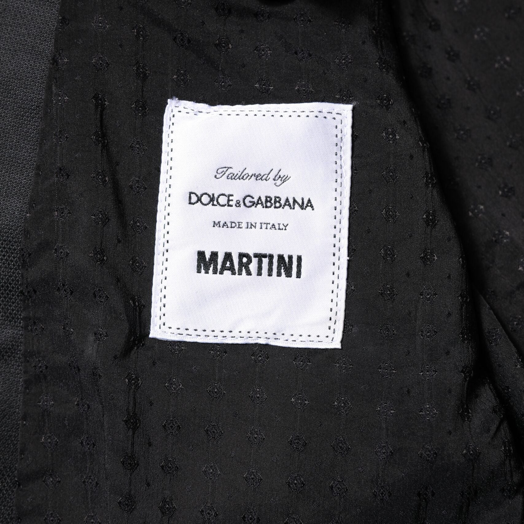 Dolce & Gabbana Dark Gray MARTINI 2 Pc Single Breasted Suit