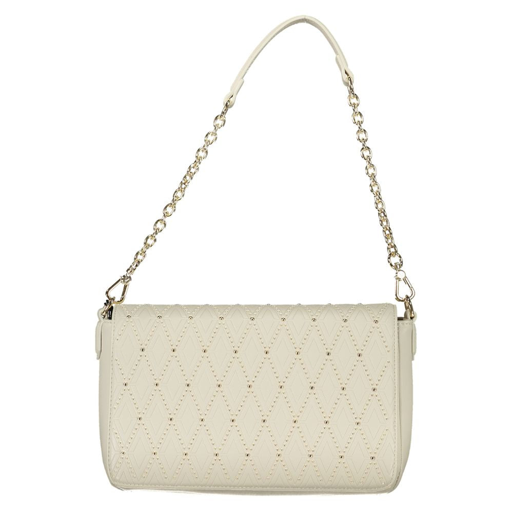 Mario Valentino White Polyurethane Women's Shoulder Bag