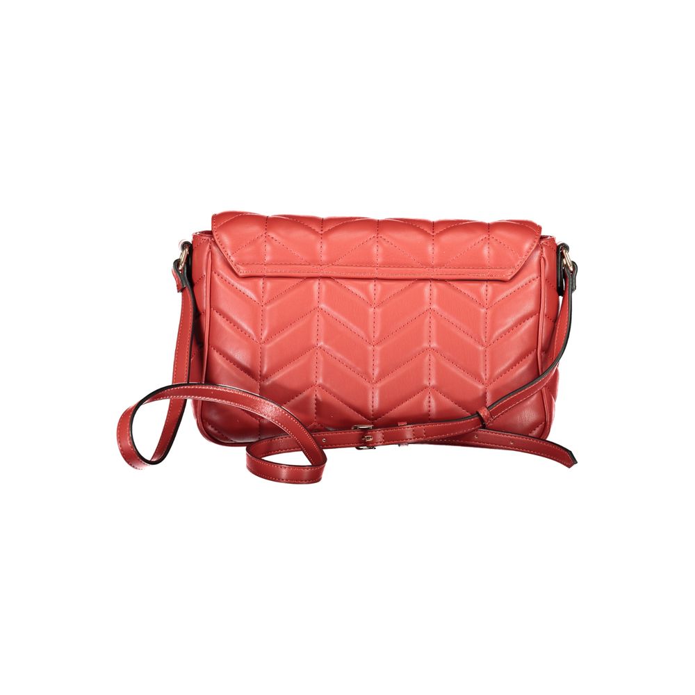 Mario Valentino Rosso Poliuretano Women Shoulder Bag